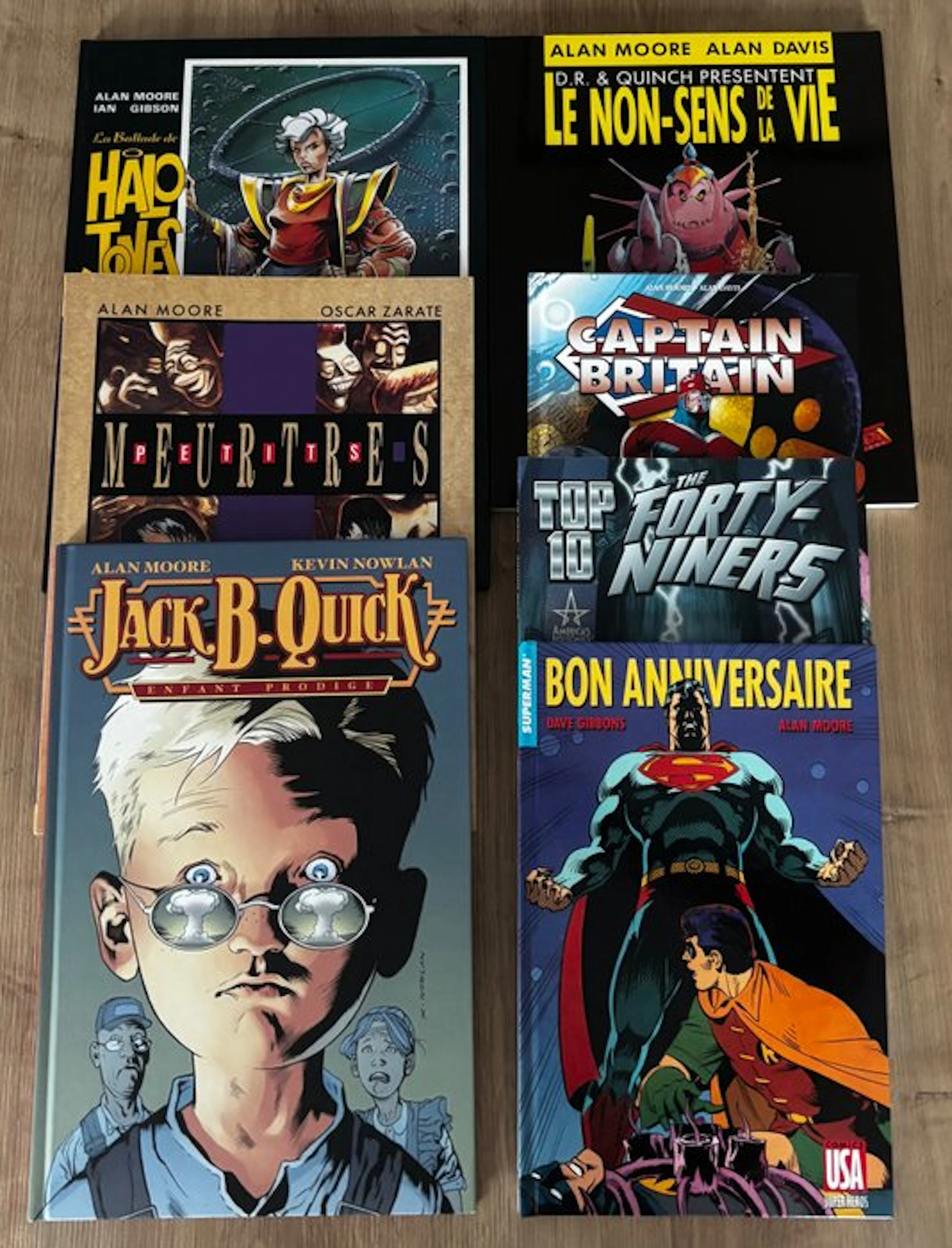 Alan Moore - 5x B + 2x C - 7 Album - First edition - 1988/2006