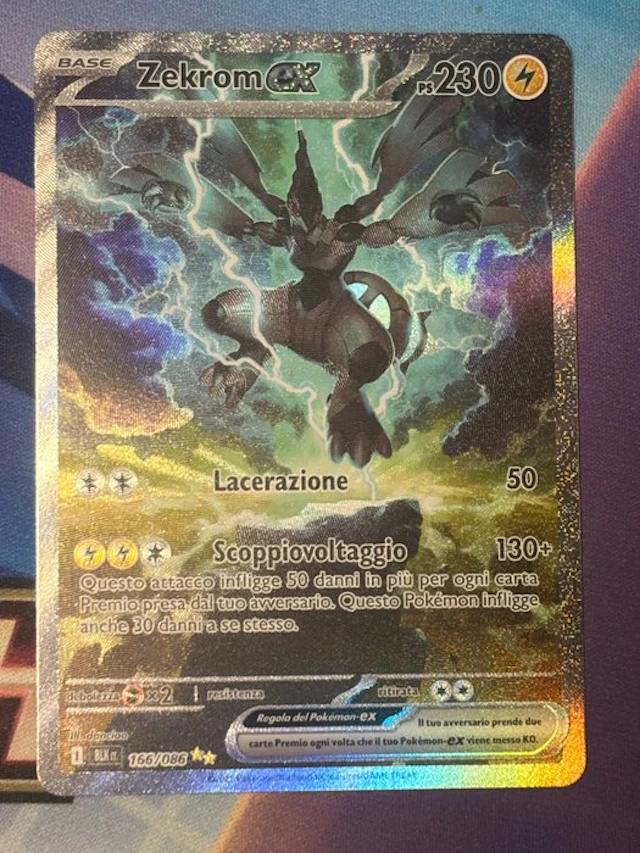 Pokémon - 1 Card - Zekrom 166/086 Foil, Full art, Secret rare - Scarlet