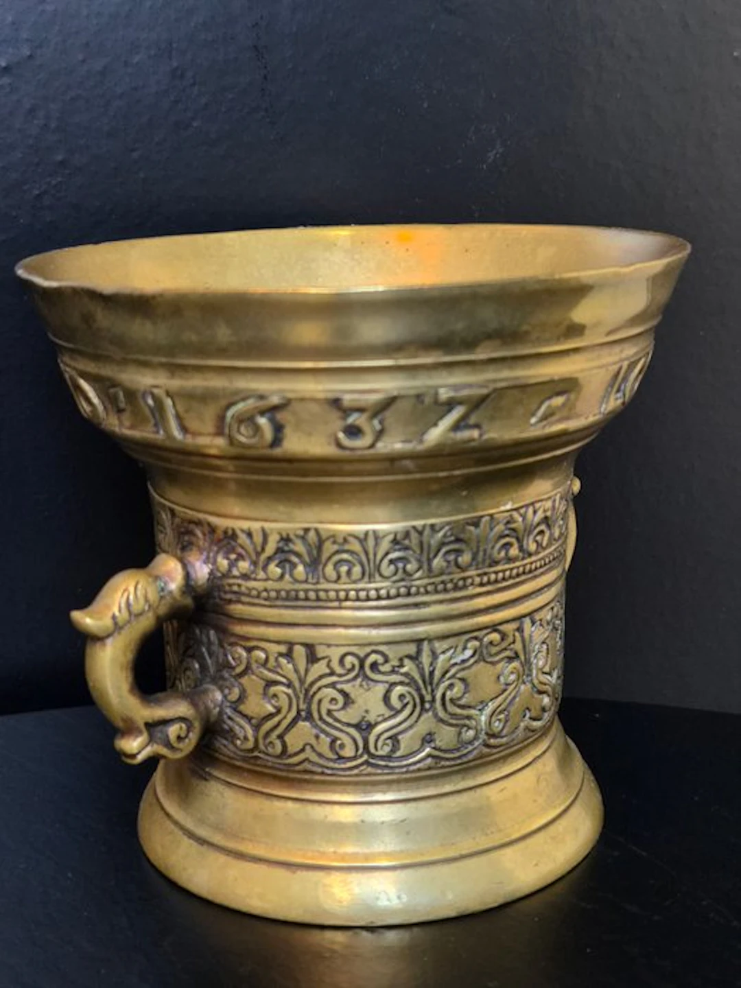 Mortar - Antique Bronze Mortar – Baroque/Renaissance Era - Bronze