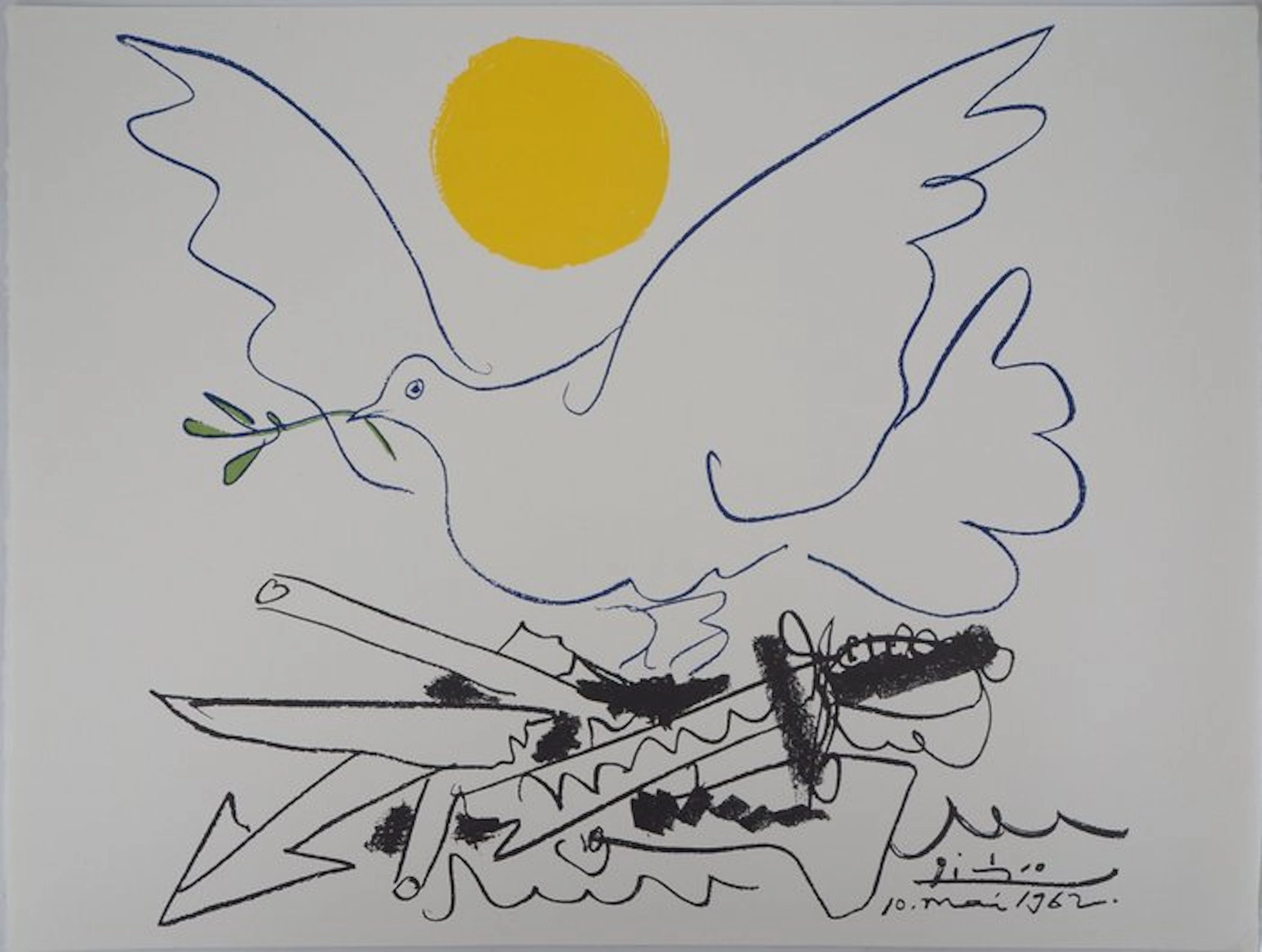 Pablo Picasso (1881-1973) - Colombe de l'avenir