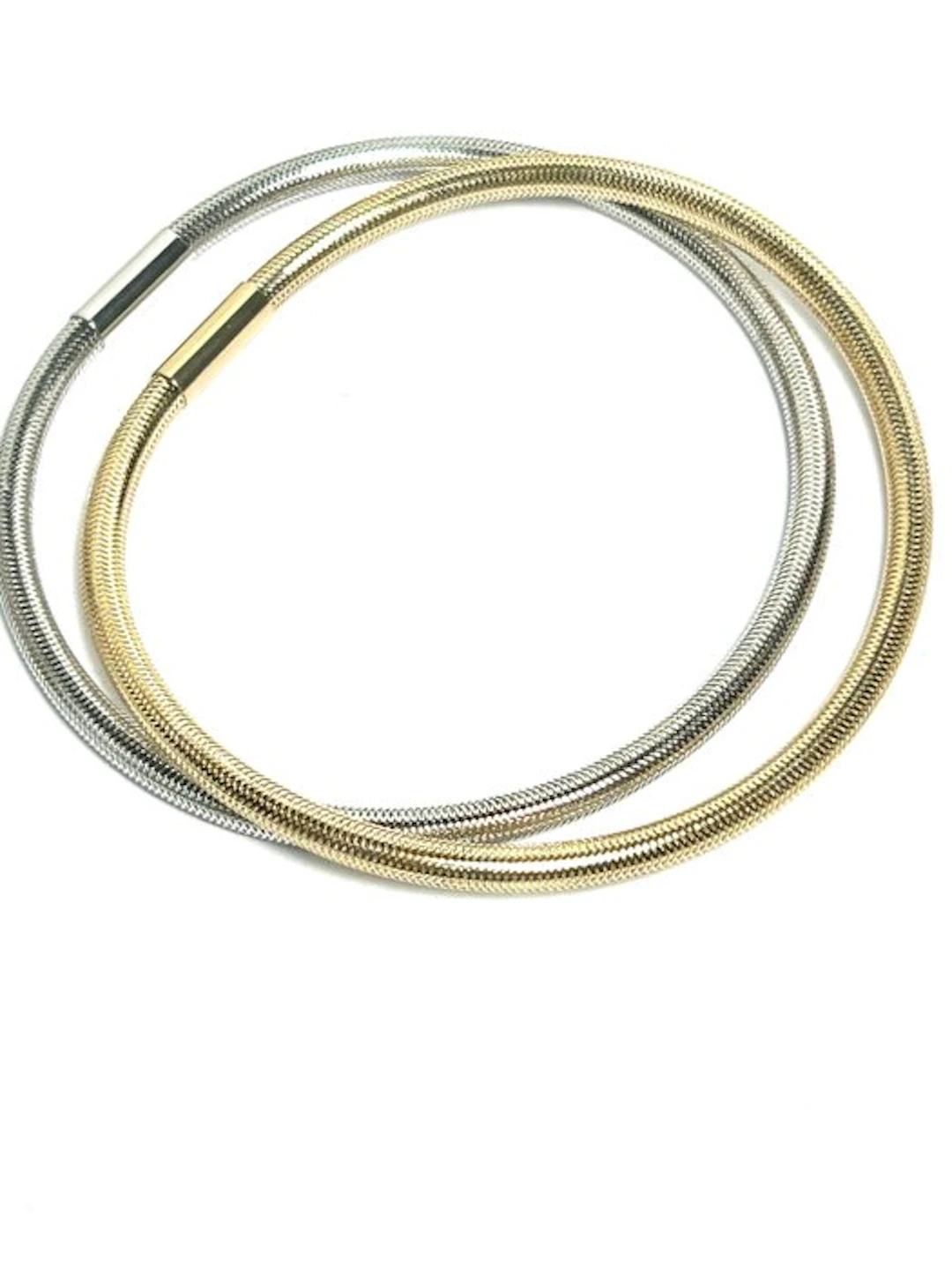Bracelet - 18 kt. Yellow gold, White gold