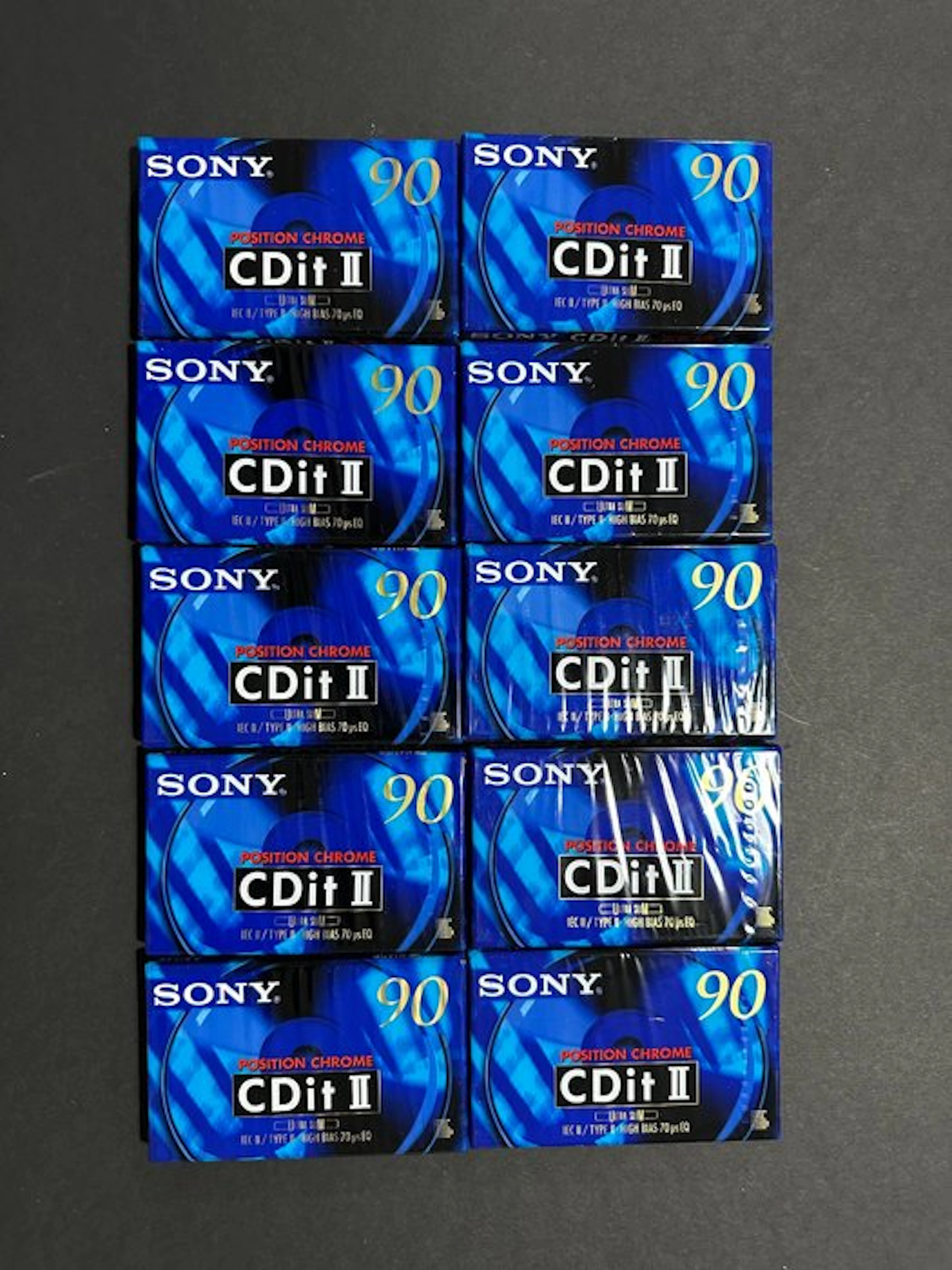 Sony - CDit II 90 Chrome (Type II / High Bias) Blank...