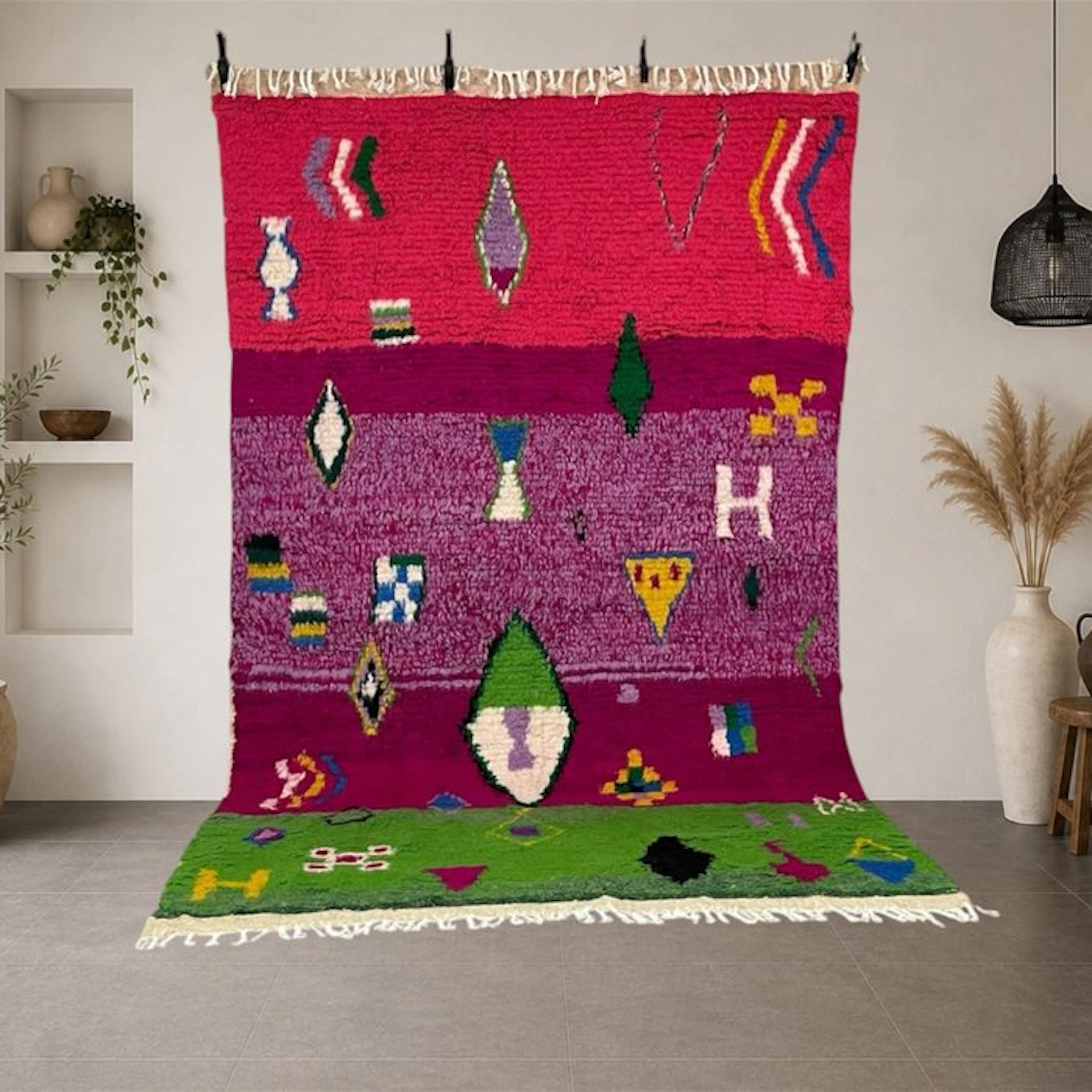 Berber, Authentic handmade Azilal rug – Artistic Berber...
