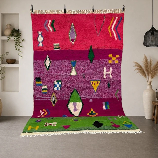 Berber, Authentic handmade Azilal rug – Artistic Berber...