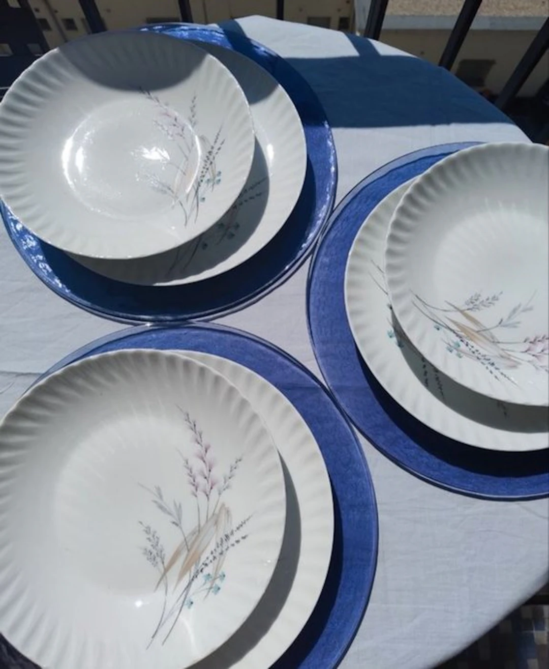 Lunéville - Table service for 6 (24) - Porcelain