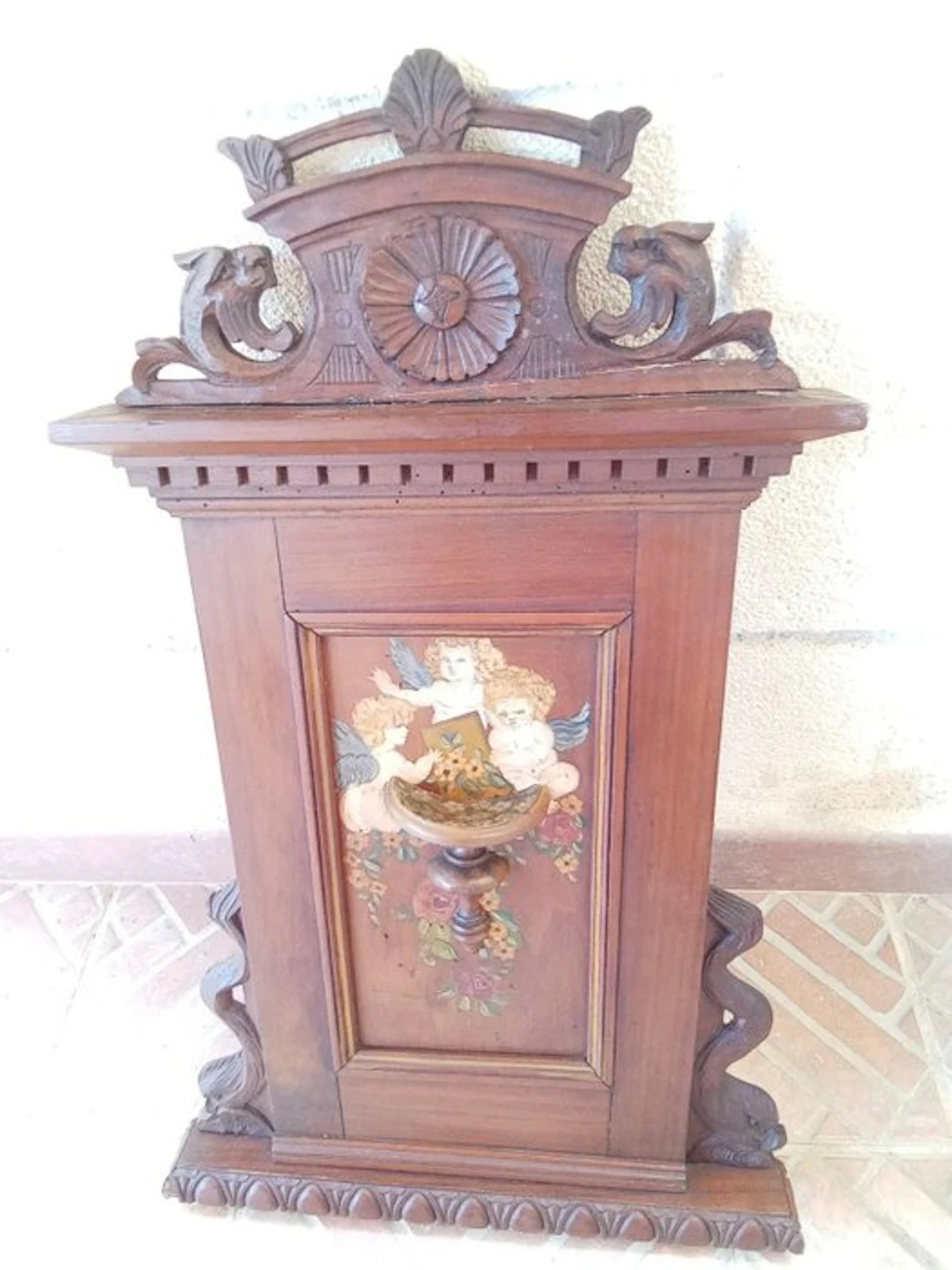 Wall decoration - Raised with an oil painting