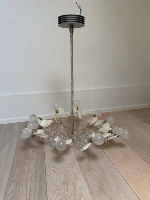 Ingo Maurer - Lamp - Aluminium, Glass - birds birds birds lamp