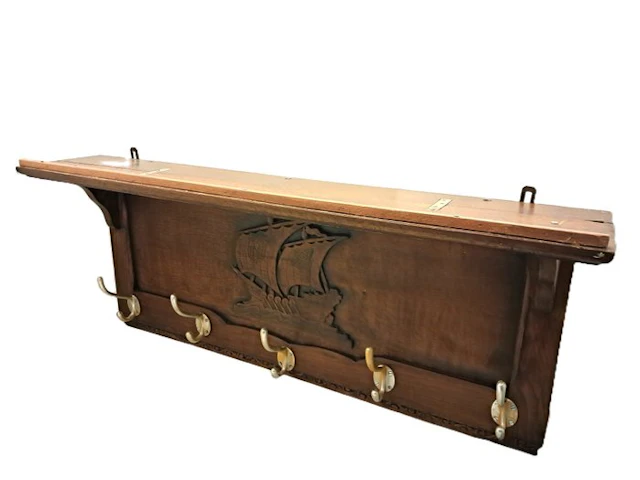 Coat rack - Oak - 100 cm