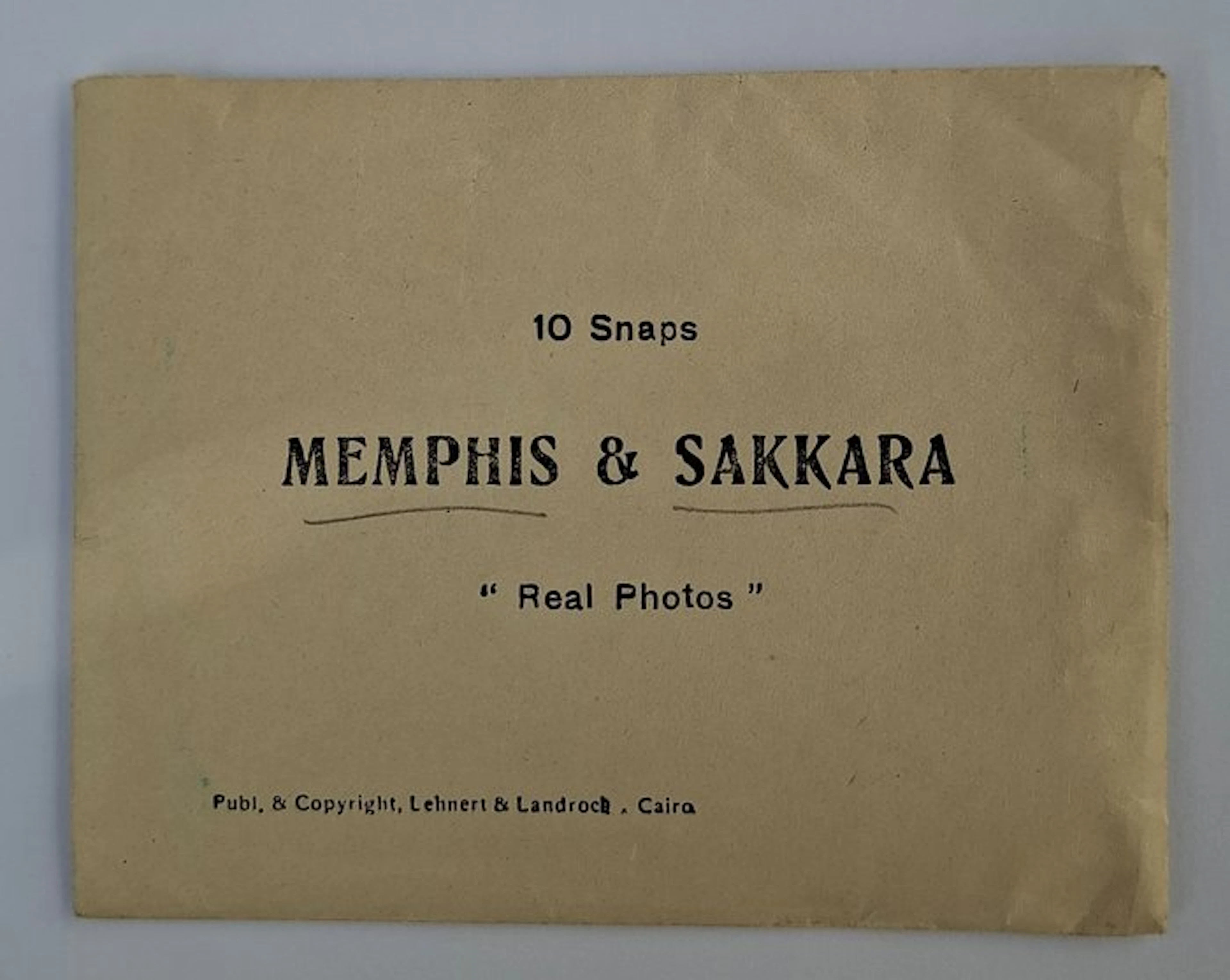 Lehnert & Landrock - Memphis & Sakkara