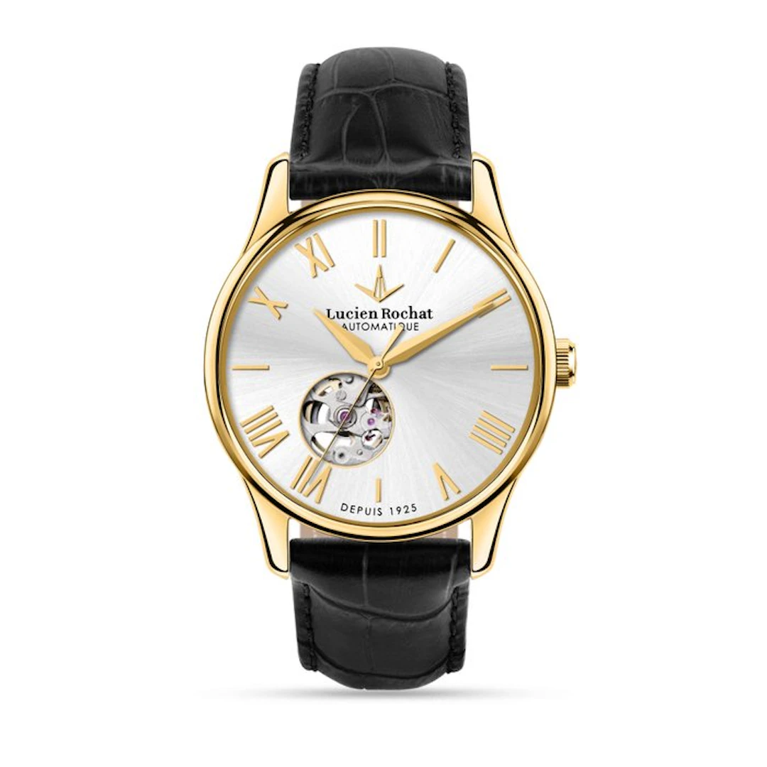 Lucien Rochat - Montreux - Automatic - Open heart - 39 mm...