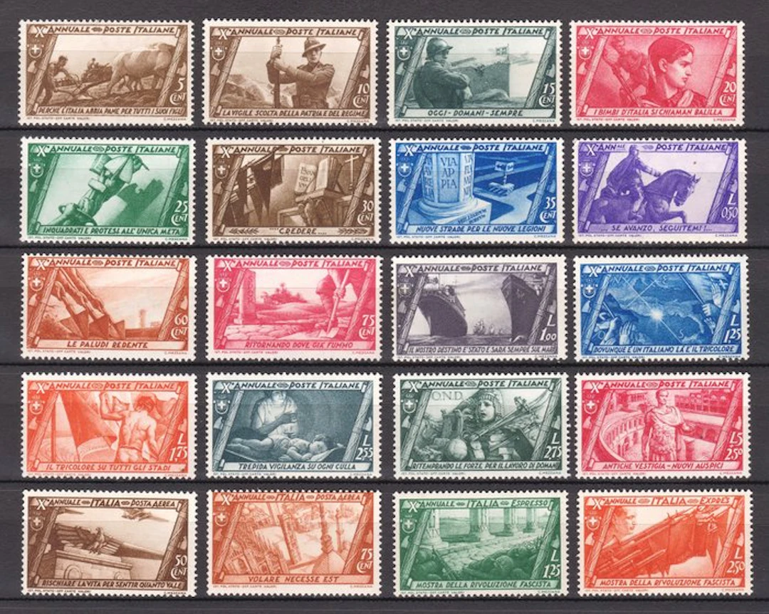 Italy Kingdom 1932 - Ten-year anniversary of the March on...