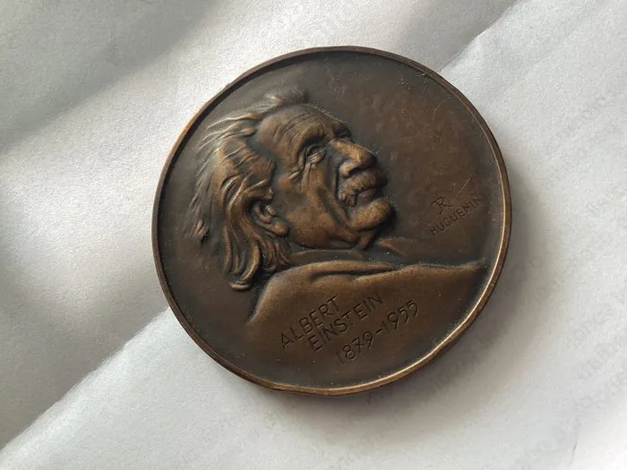Germany. Bronzemedaile 1979, Auf Albert Einstein (No reserve price)