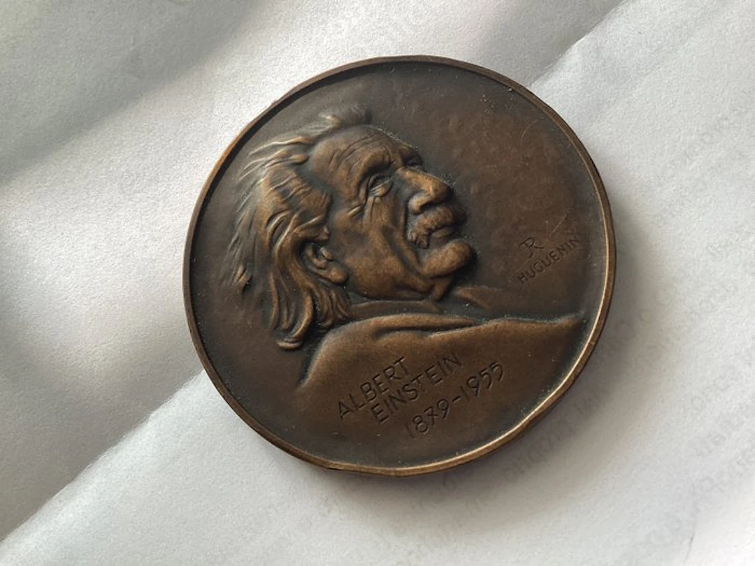 Germany. Bronzemedaile 1979, Auf Albert Einstein (No reserve price)