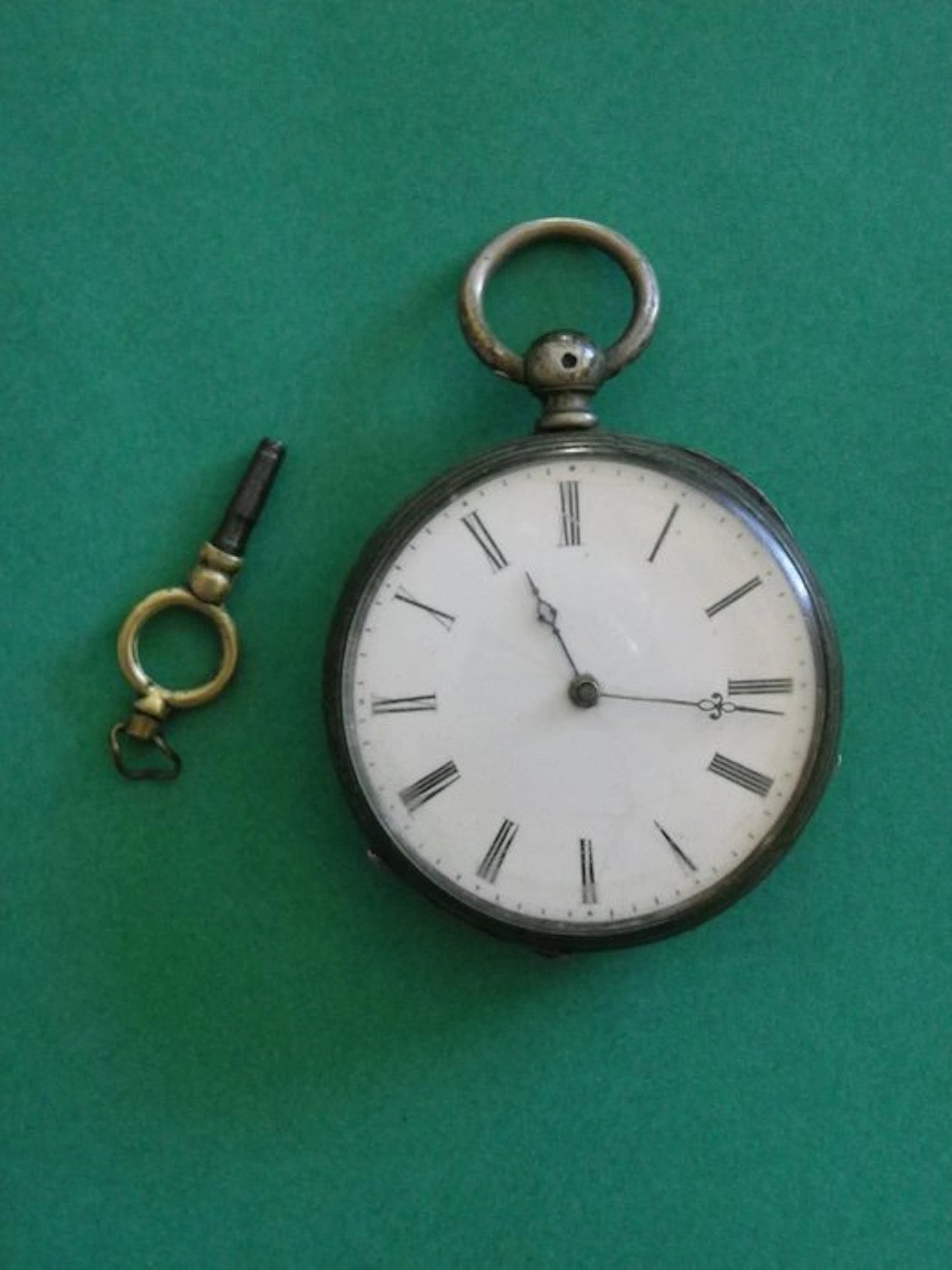 Montre à gousset à clé - 1850-1900