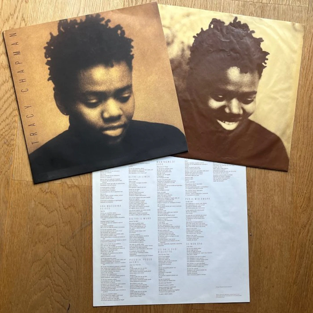 Tracy Chapman - Tracy Chapman - 1st EU Pressing with Insert - LP - 1988