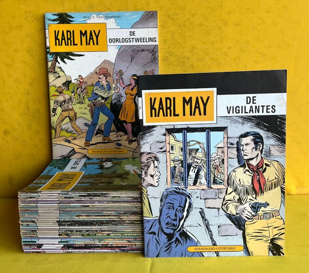 Karl May - Old Shatterhand en Winnetou 51 t/m 87...
