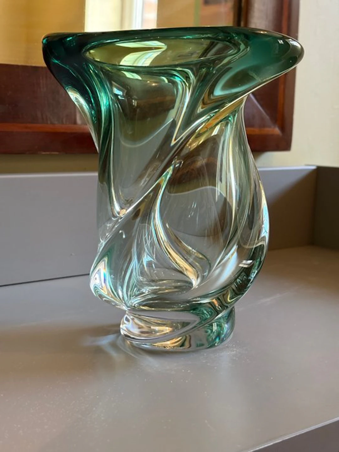 Val Saint Lambert - René Delvenne - Vase - So - Crystal...