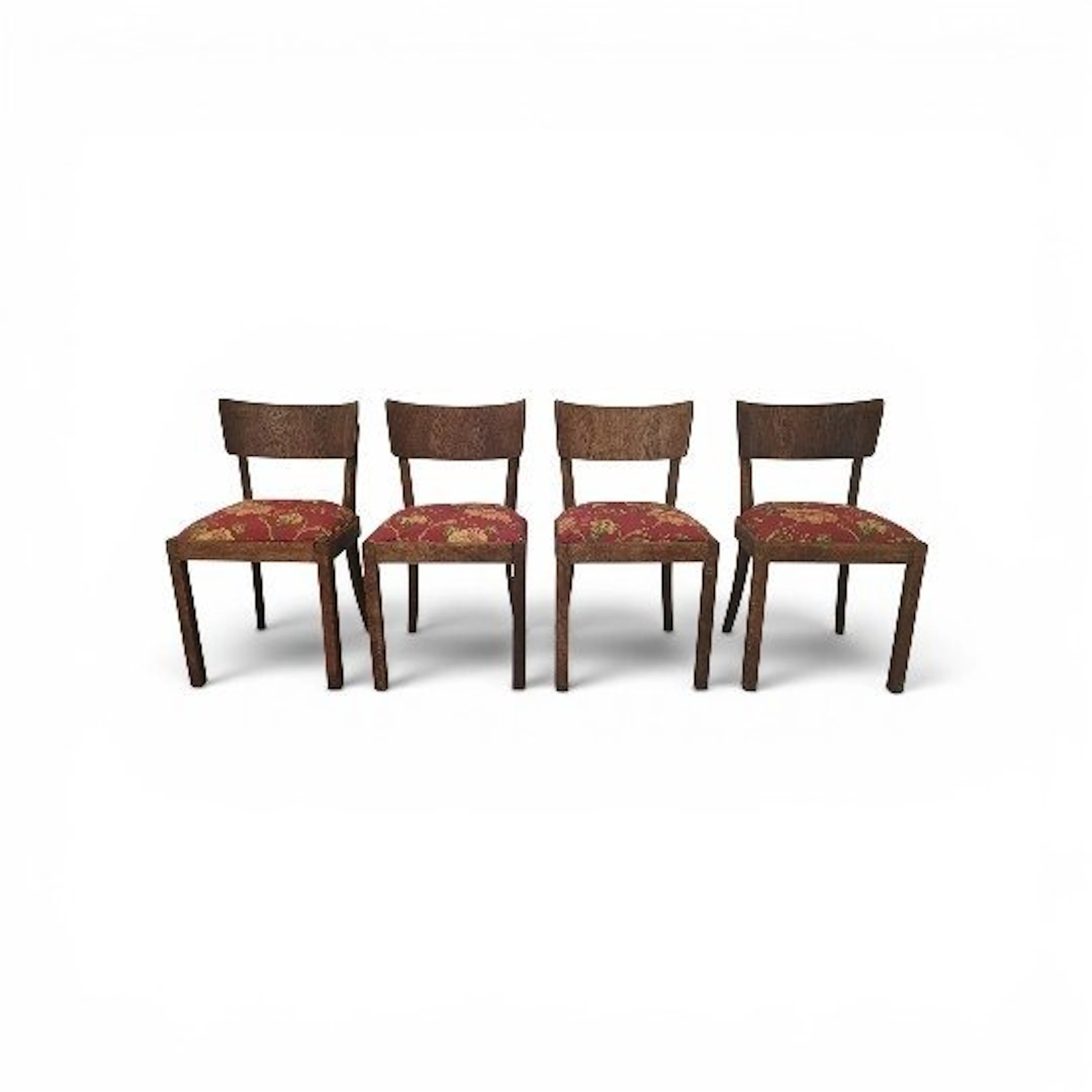 Lübke Interlübke - Dining room chair (4) - Oak - Oak chairs by Lübke