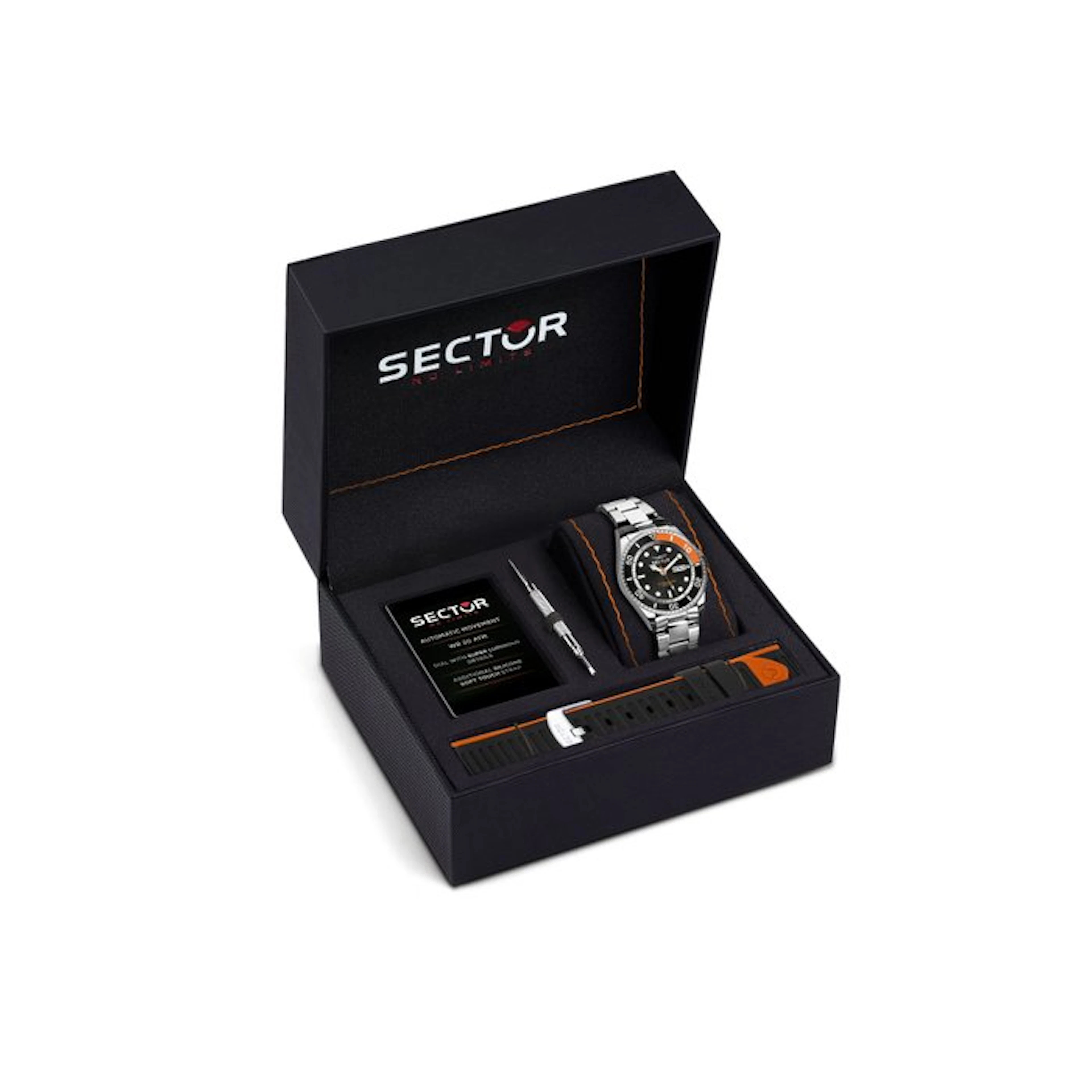 Sector - 230 - Automatic - "special pack" - orange/black...