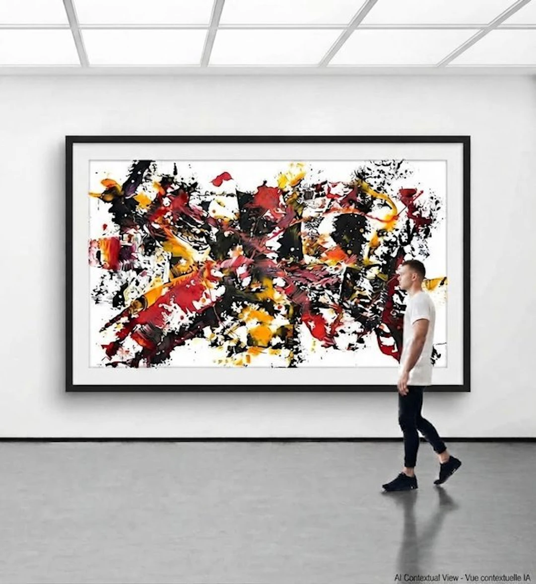 Willigo - Symphonie graphique - 155 x 90 cm - White background