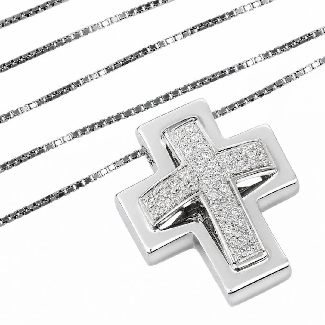Necklace with pendant - 18 kt