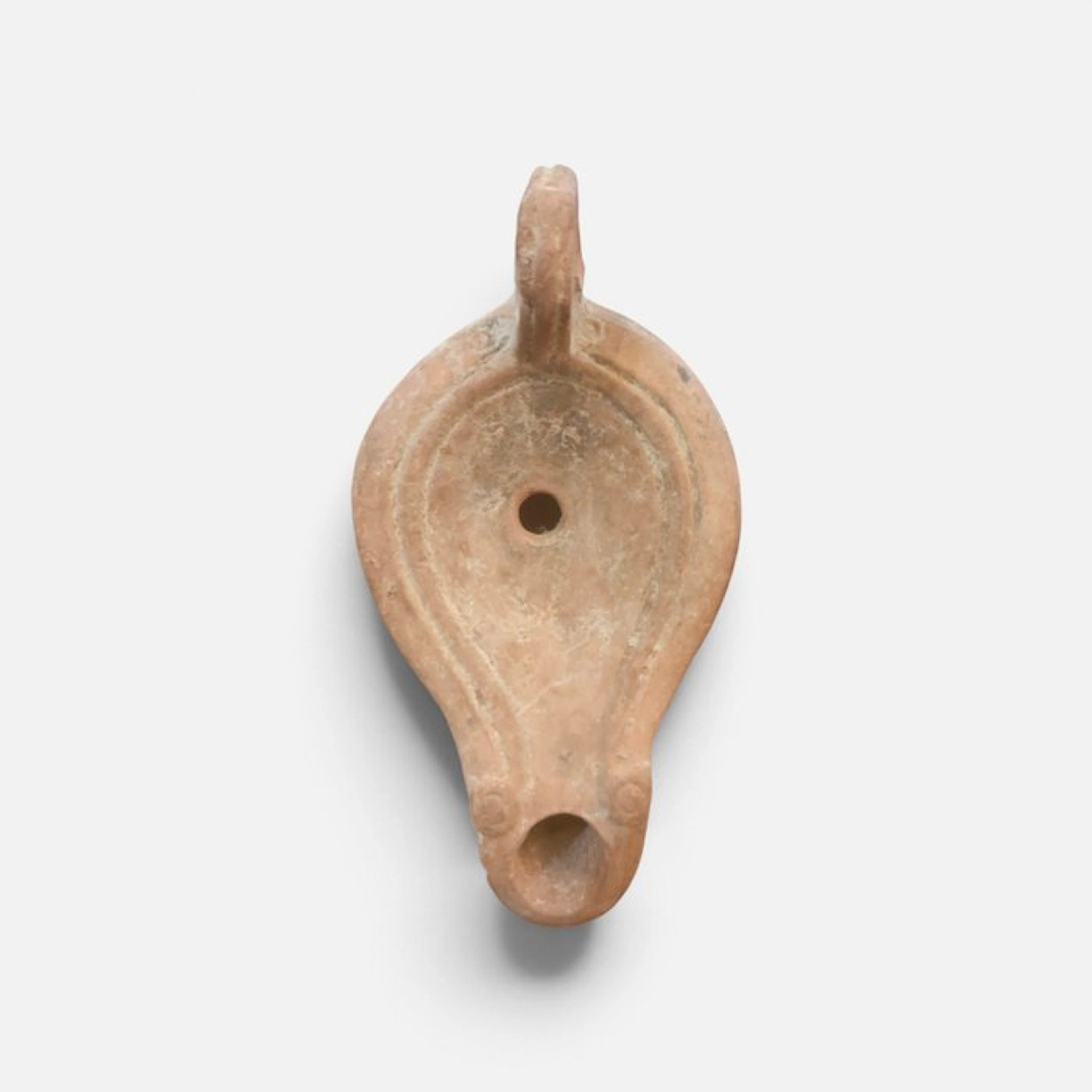 Ancient Roman Terracotta Oil Lamp With Spanish Export License (No