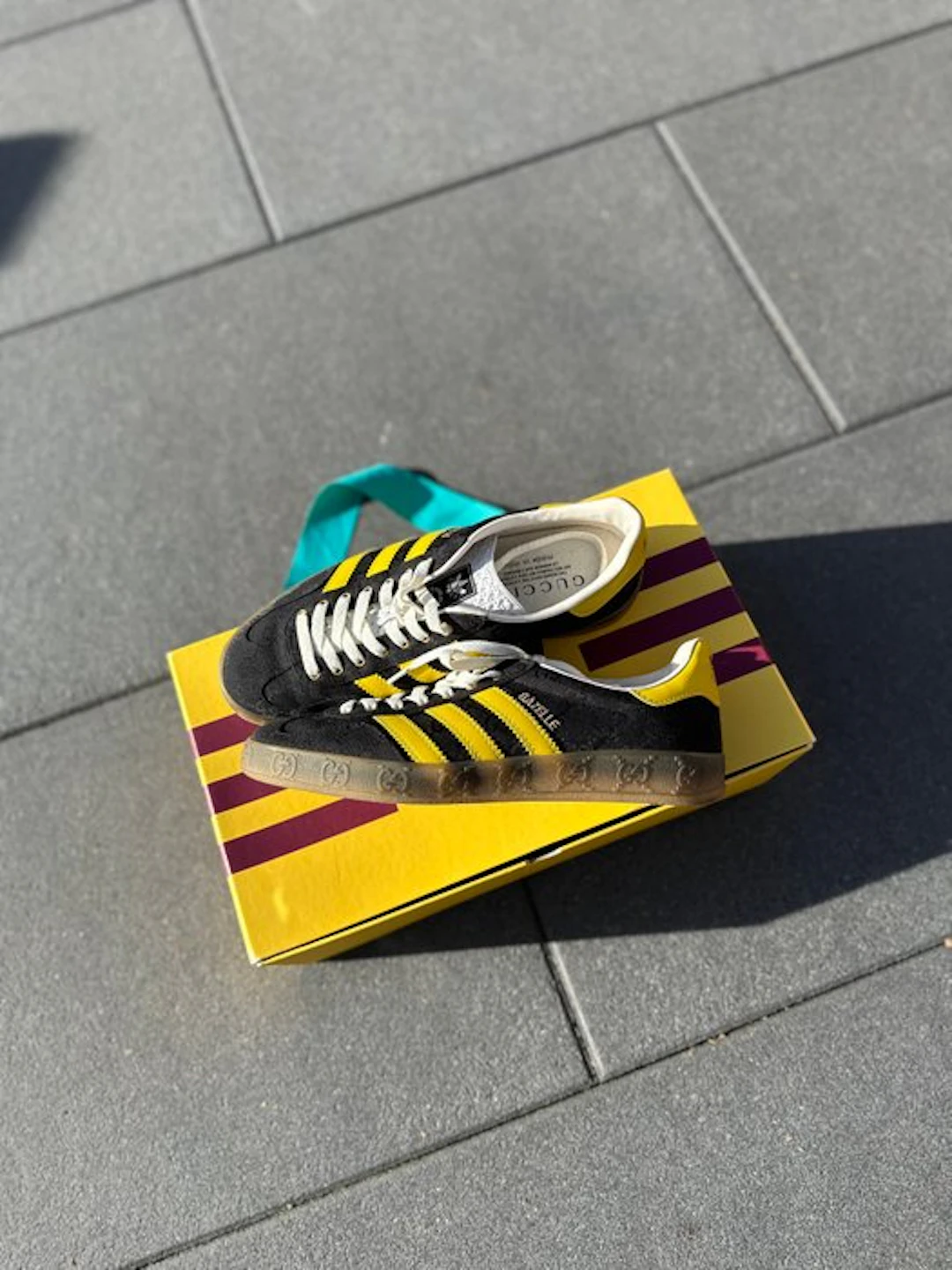 Gucci X Adidas - Gazelle - Sneakers - Size: EU 42 - New with tags