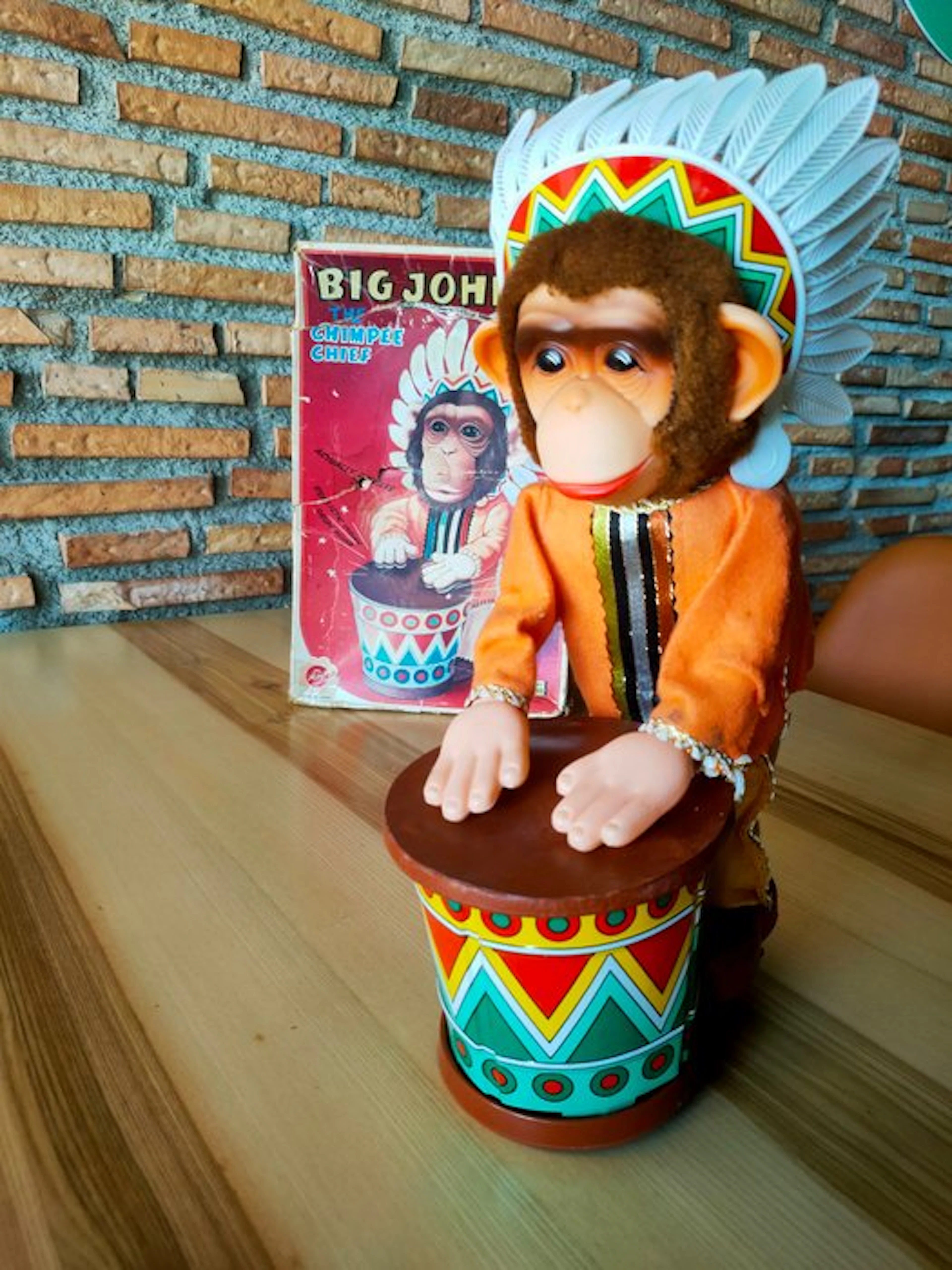 Alps - Tin toy - Big John - The Chimpee Chief - 1960-1970 - Japan