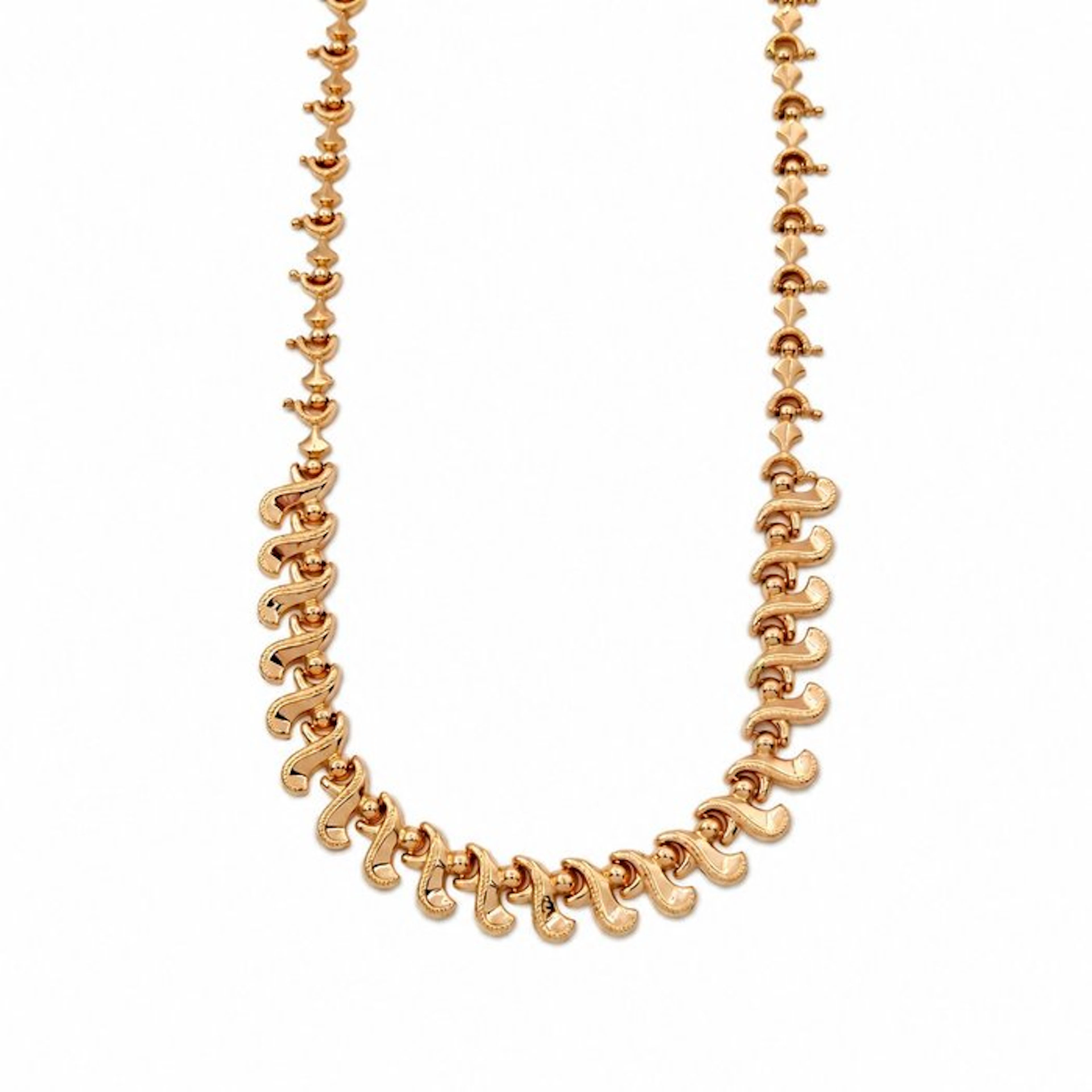 Necklace - 18 kt. Yellow gold - Made in Italy - Handmade