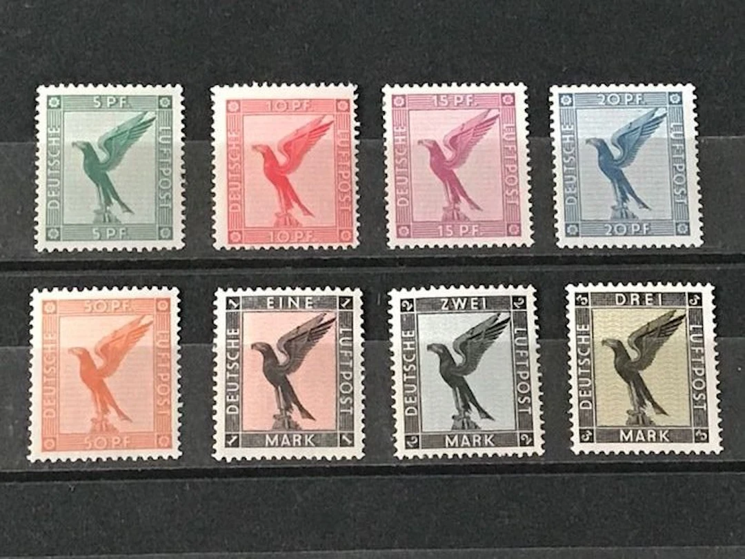 German Empire 1926 - Adelaar - MNH - Michel 378/384