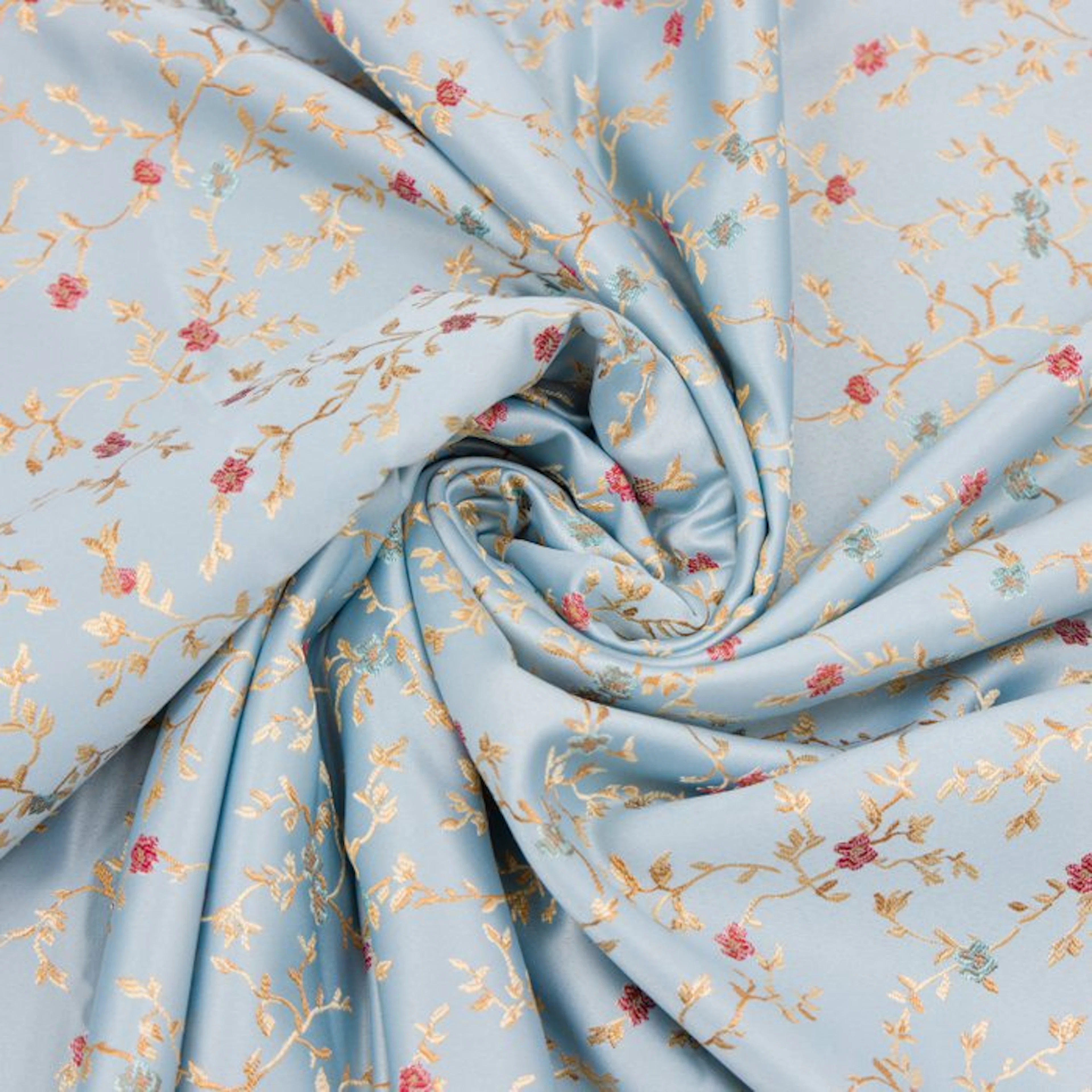 BA243 - Magnifico Lampasso Sky Blue - Glossy and...