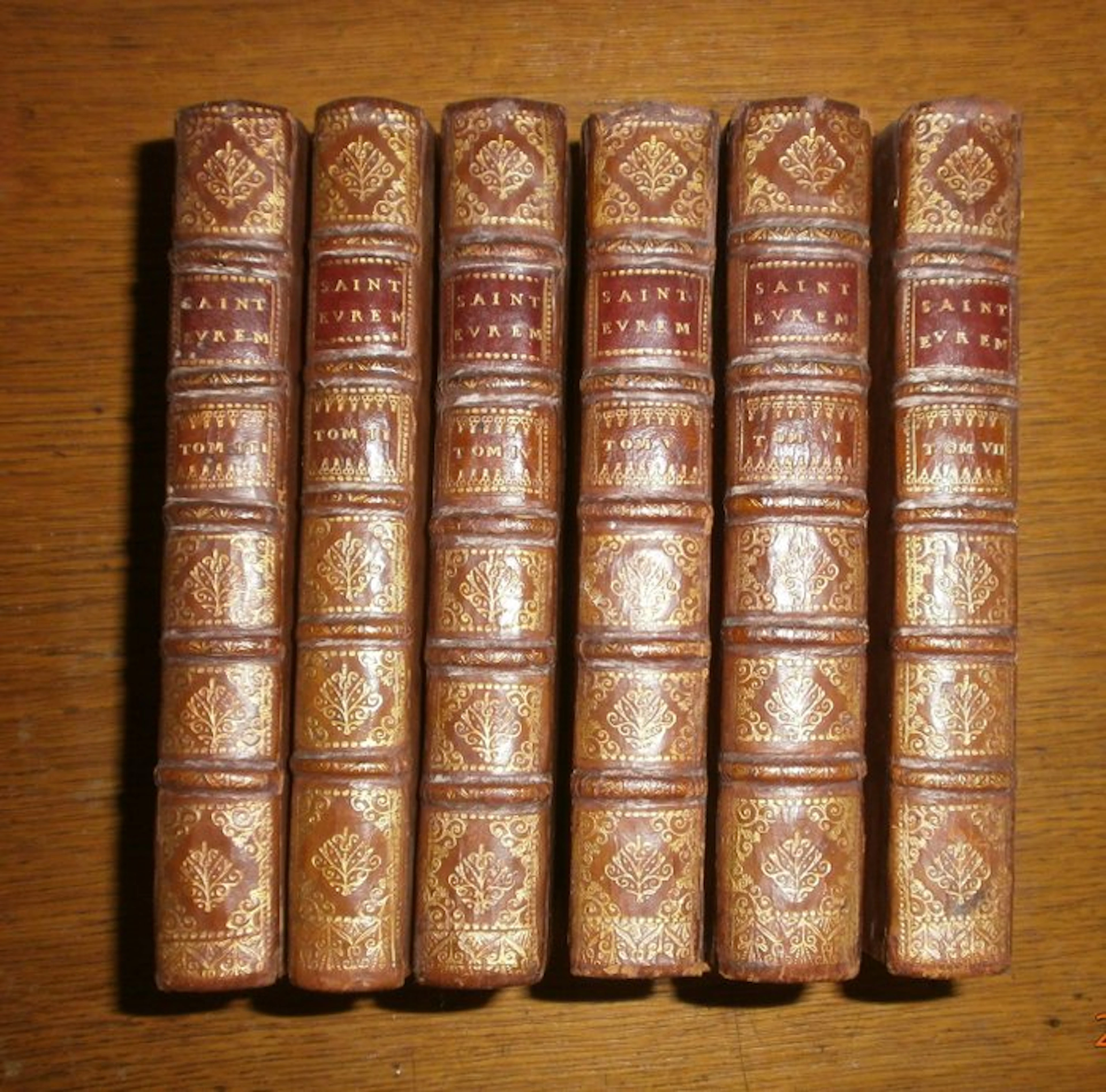 Saint Evremond - oeuvres de Monsieur de Saint Evremond - 1711