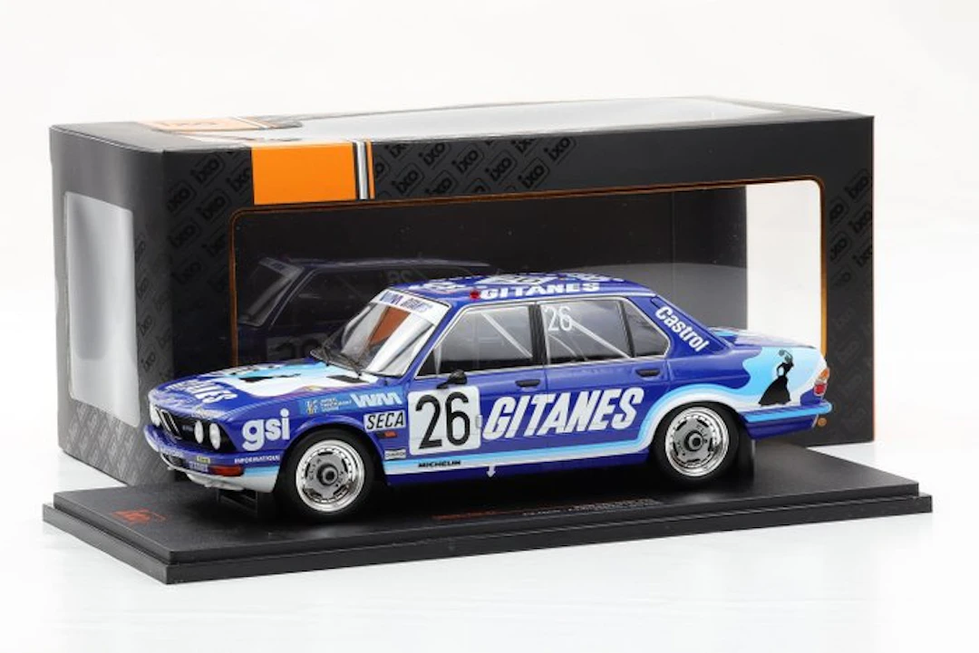 IXO Models 1:18 - Model race car - BMW 528i (E28) #26 24 Hours Spa 1982