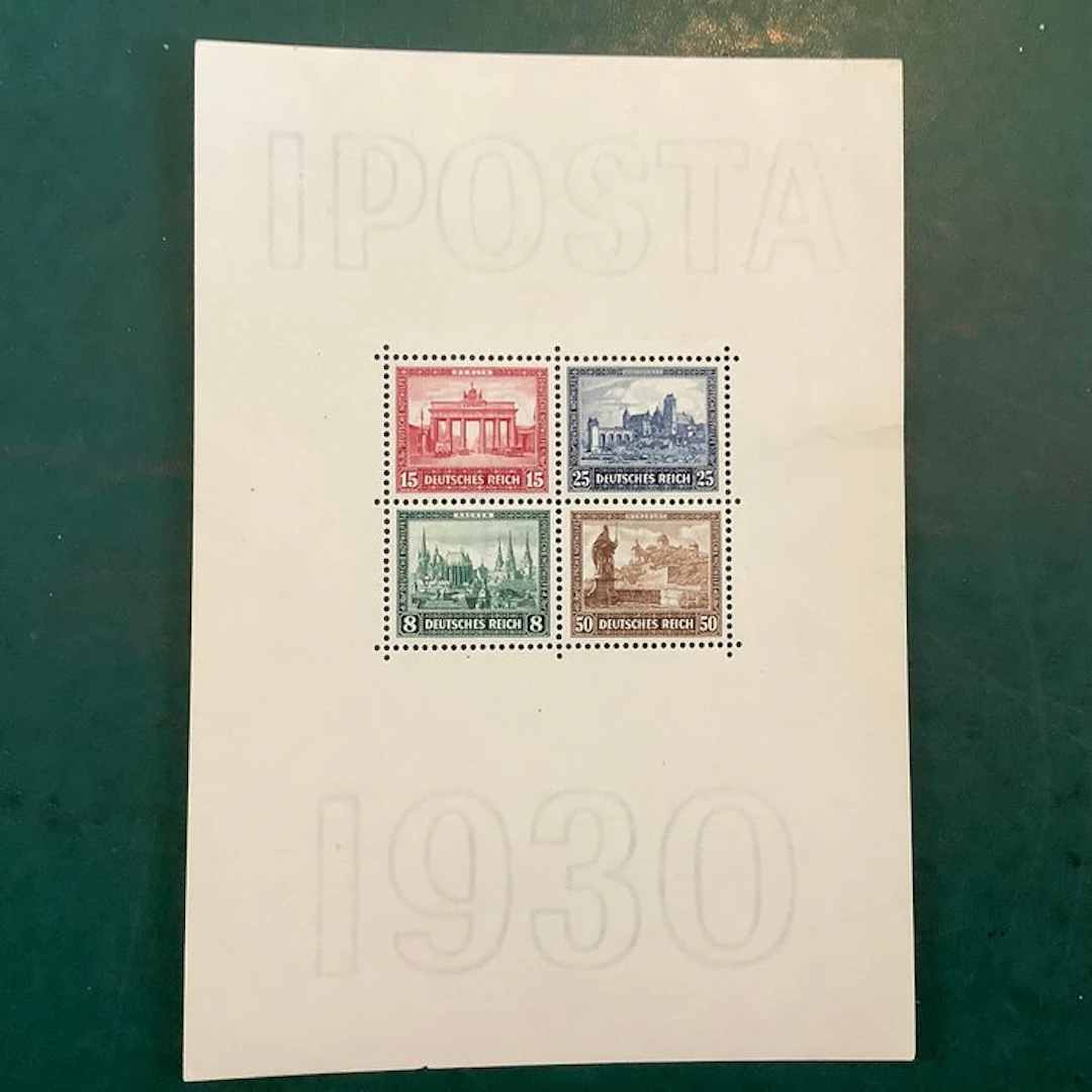 German Empire 1930 - Email block - MH/MNH - Michel blok 1
