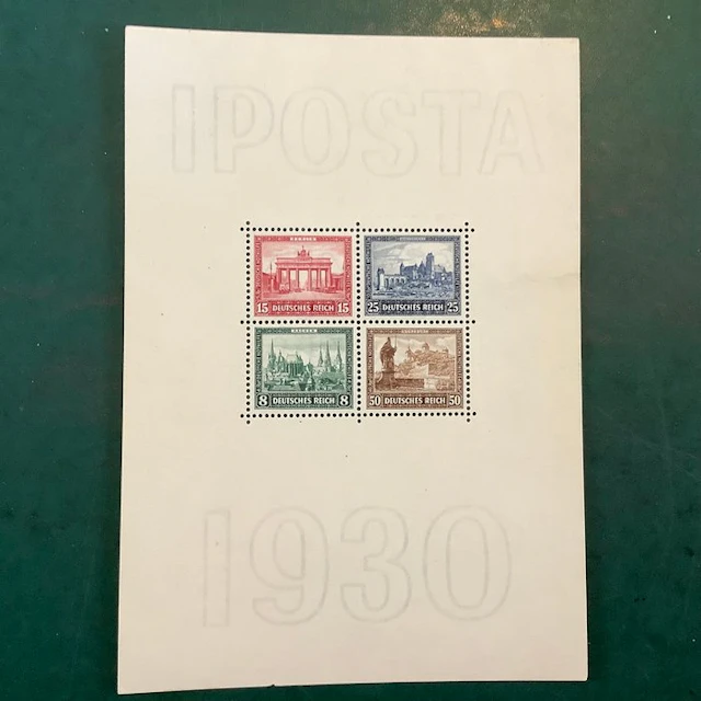 German Empire 1930 - Email block - MH/MNH - Michel blok 1
