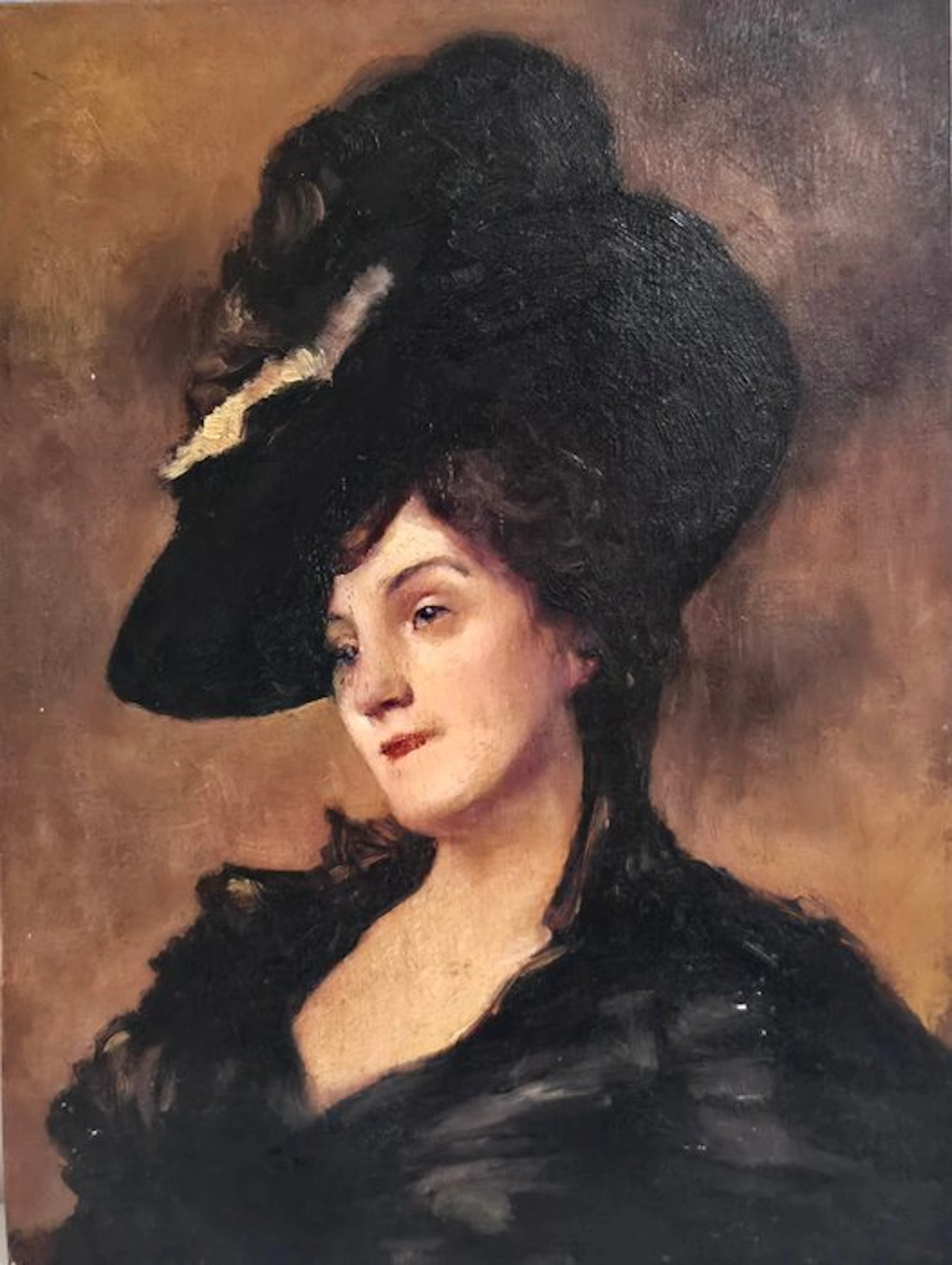 European school (XX) - Ritratto di nobildonna