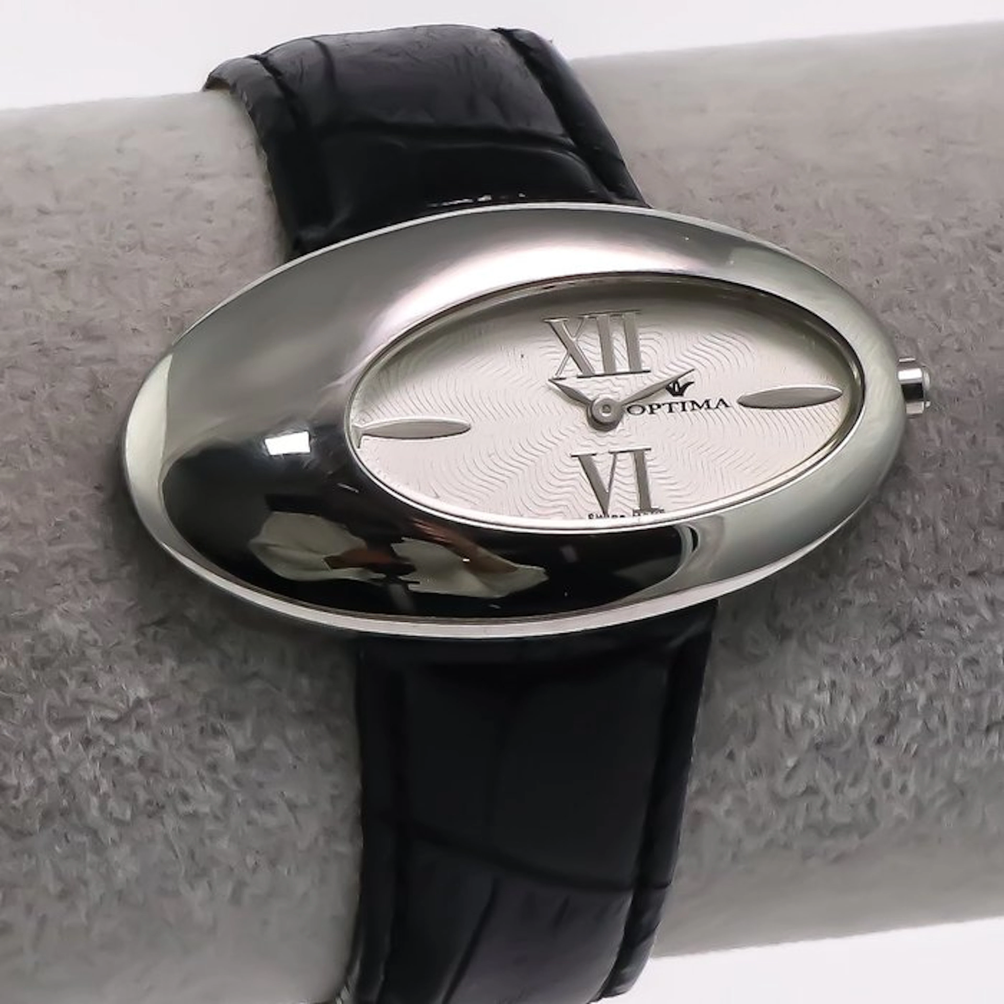 Optima - Swiss Made Watch - OSL119-SL-1 - Black Strap...