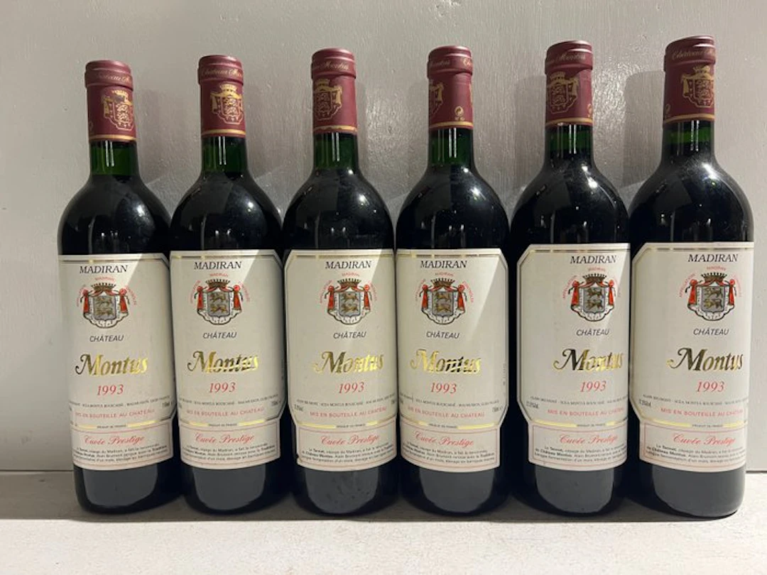 1993 Château Montus "Cuvée Prestige" - Madiran - 6 Bottles (0.75L)