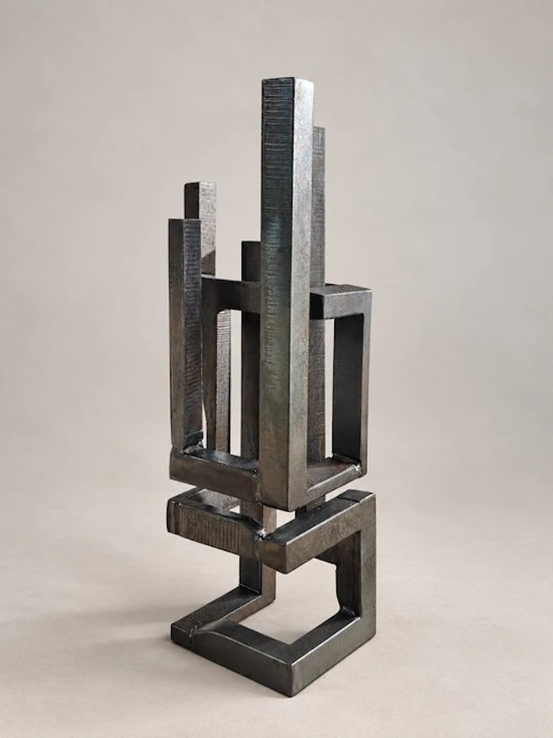 Corné Nuham - Sculpture, Never All At Once - 34 cm - Welded - 2026