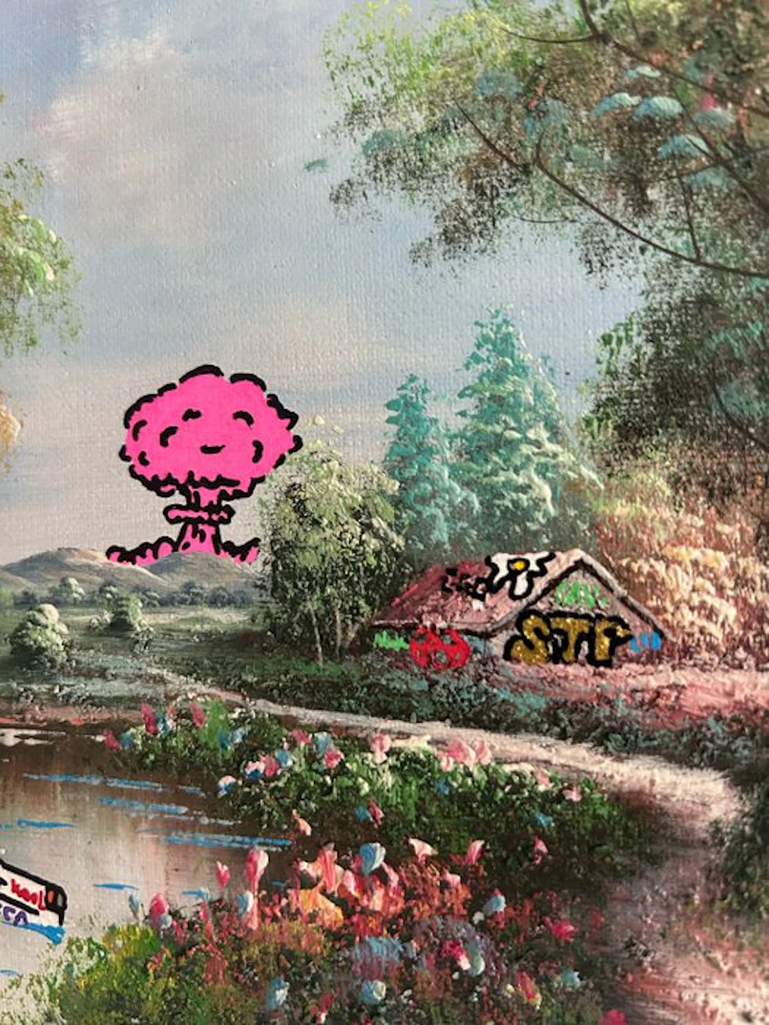 eR.B. - Street Art " Fin du monde "