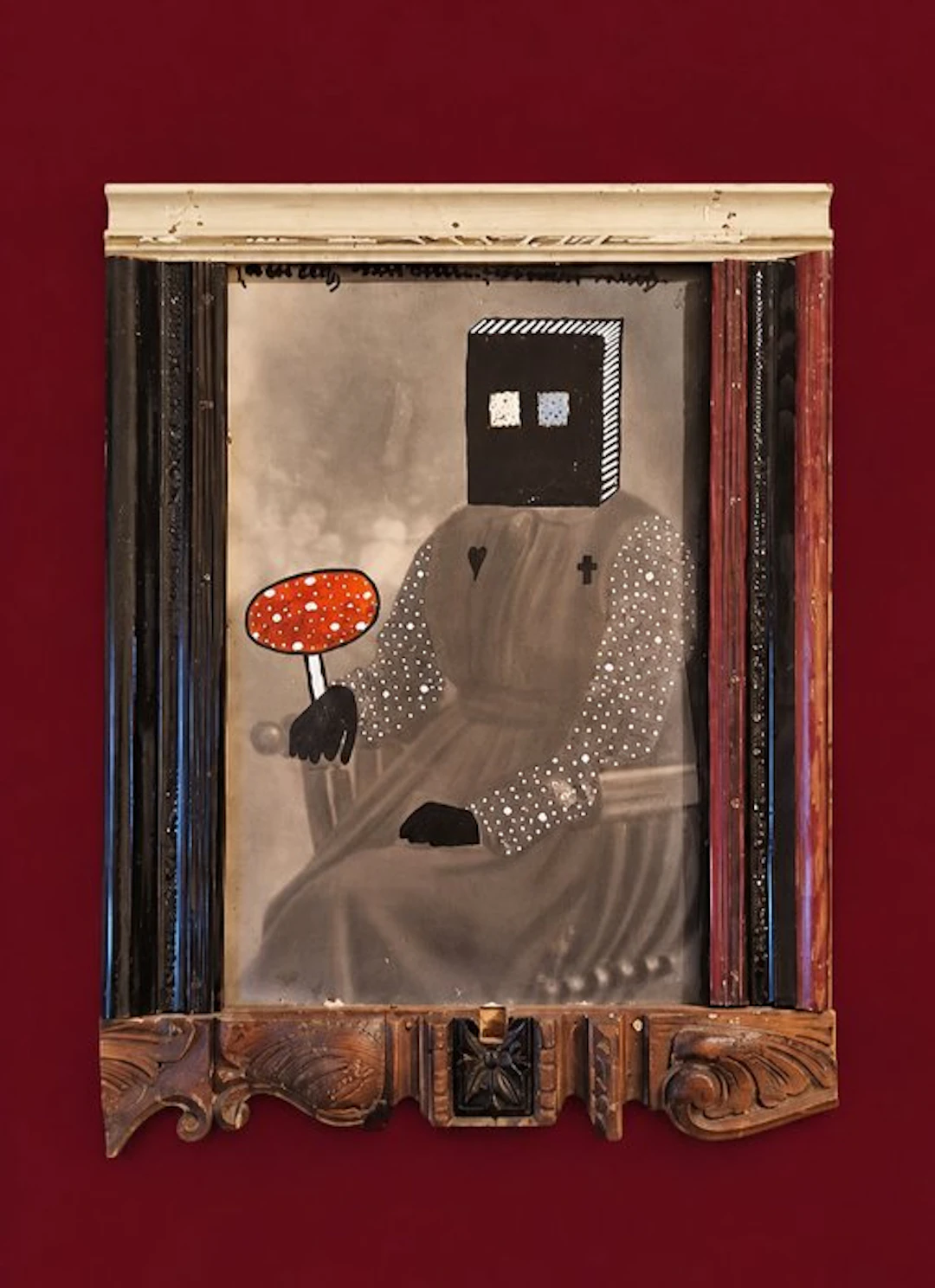 Gianmaria Giannetti - Senza titolo (con donna fungo)