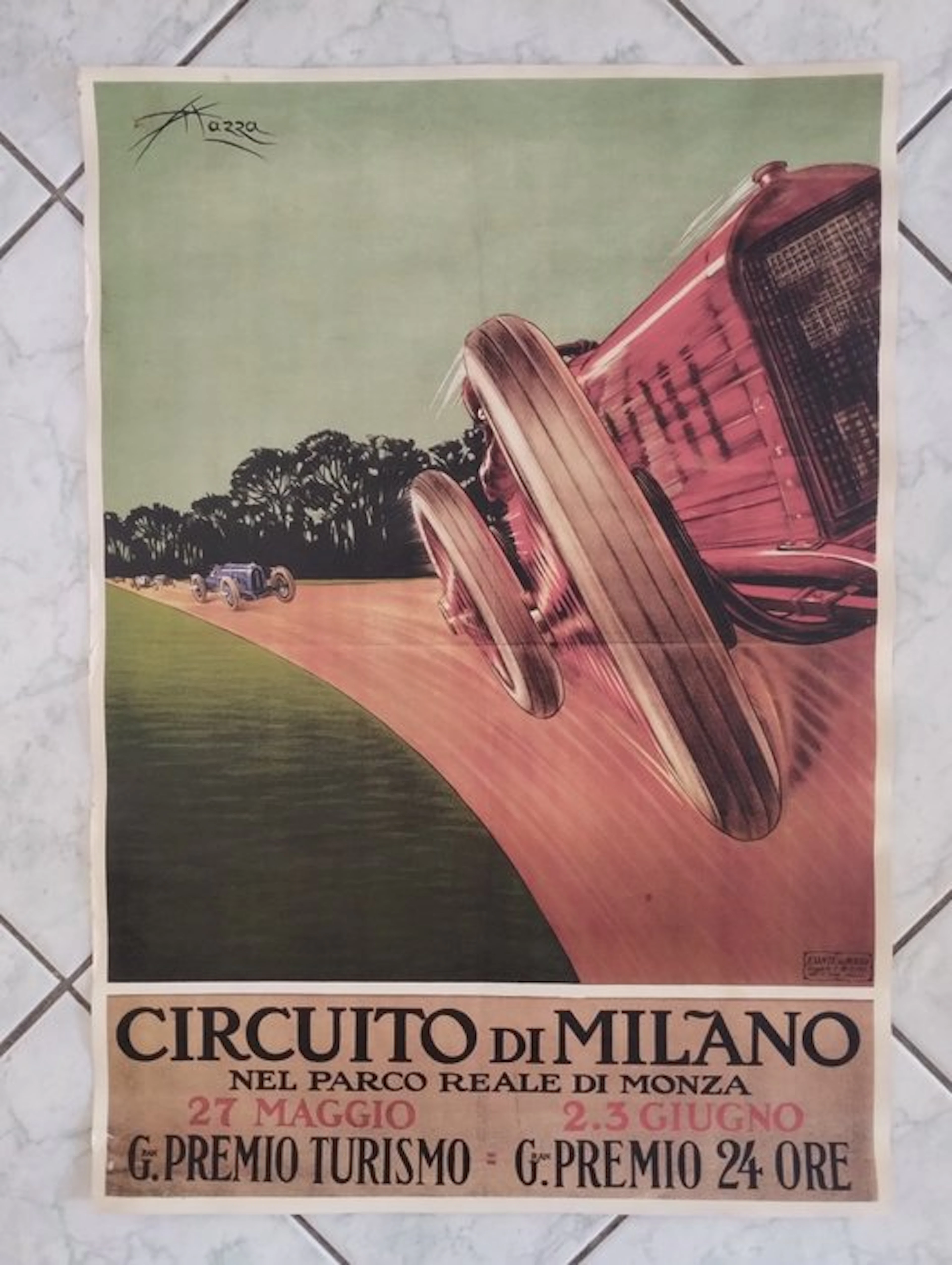 Aldo Mazza - Circuito di Milano - 1970s