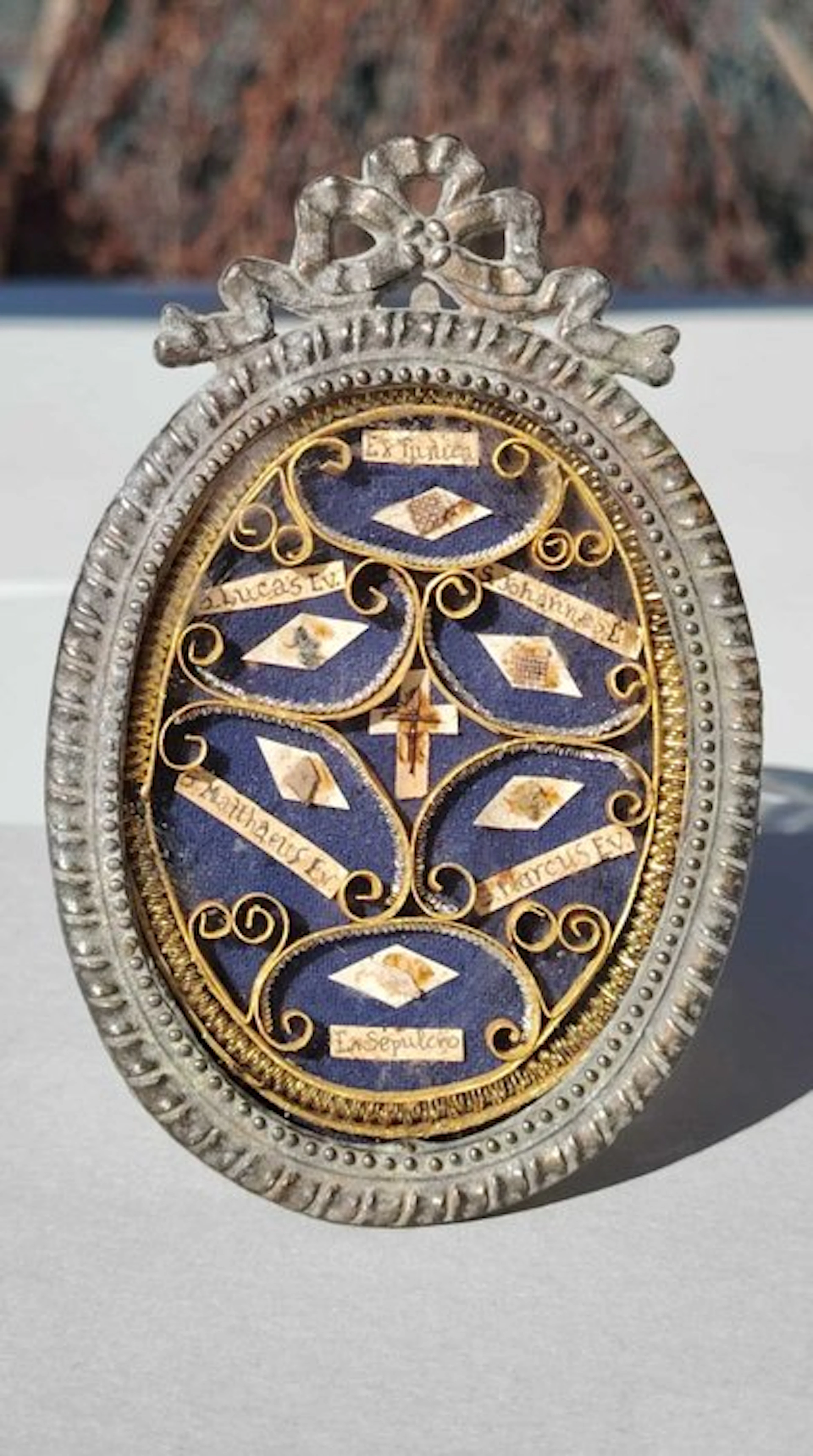 Reliquary - Bronze - the 20th century - Holy Cross of Our...