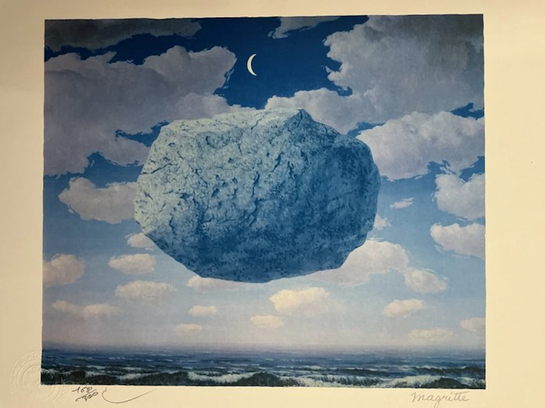 René Magritte (1898-1967) - La Flèche de Zénon