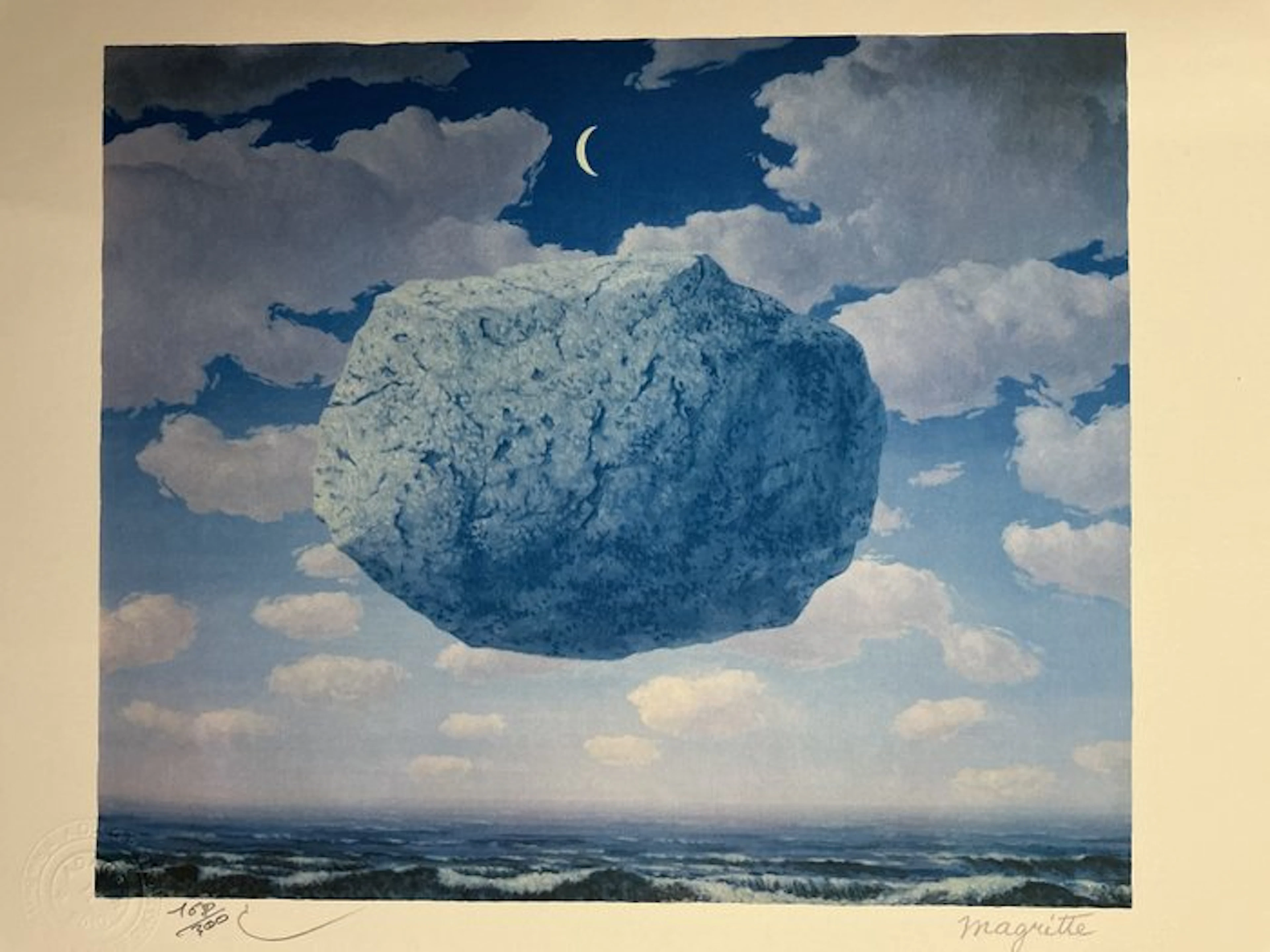 René Magritte (1898-1967) - La Flèche de Zénon