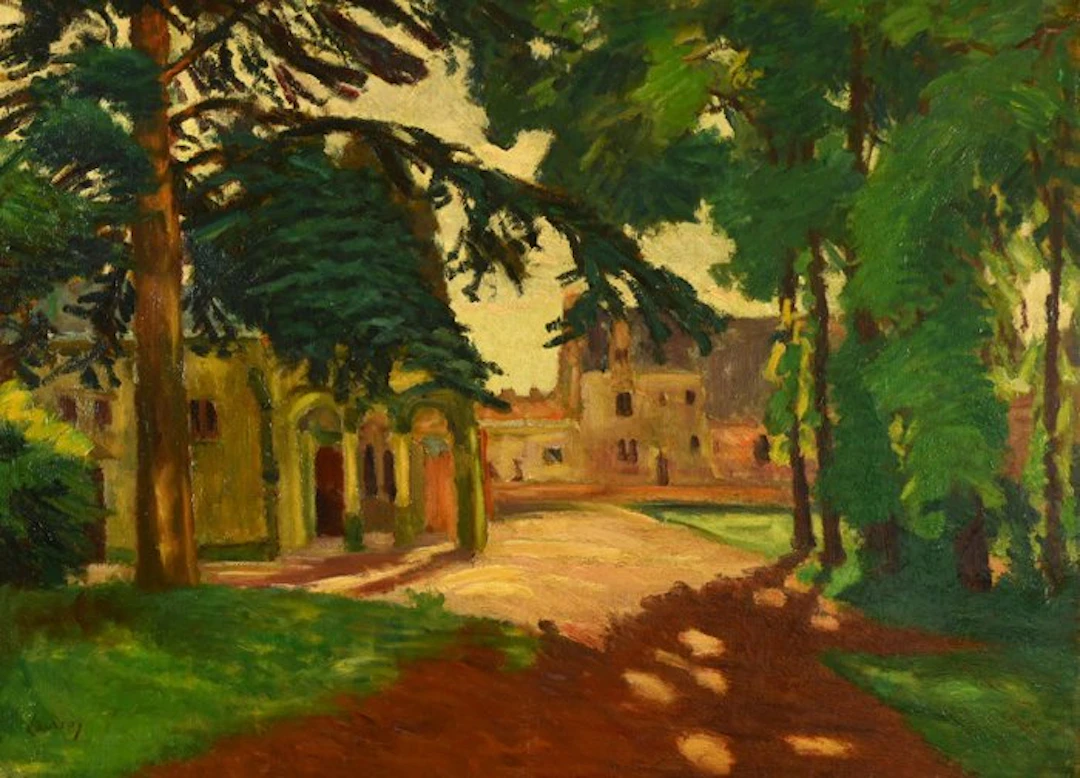 Abel Lauvray (1870-1950) - Propriété en Touraine