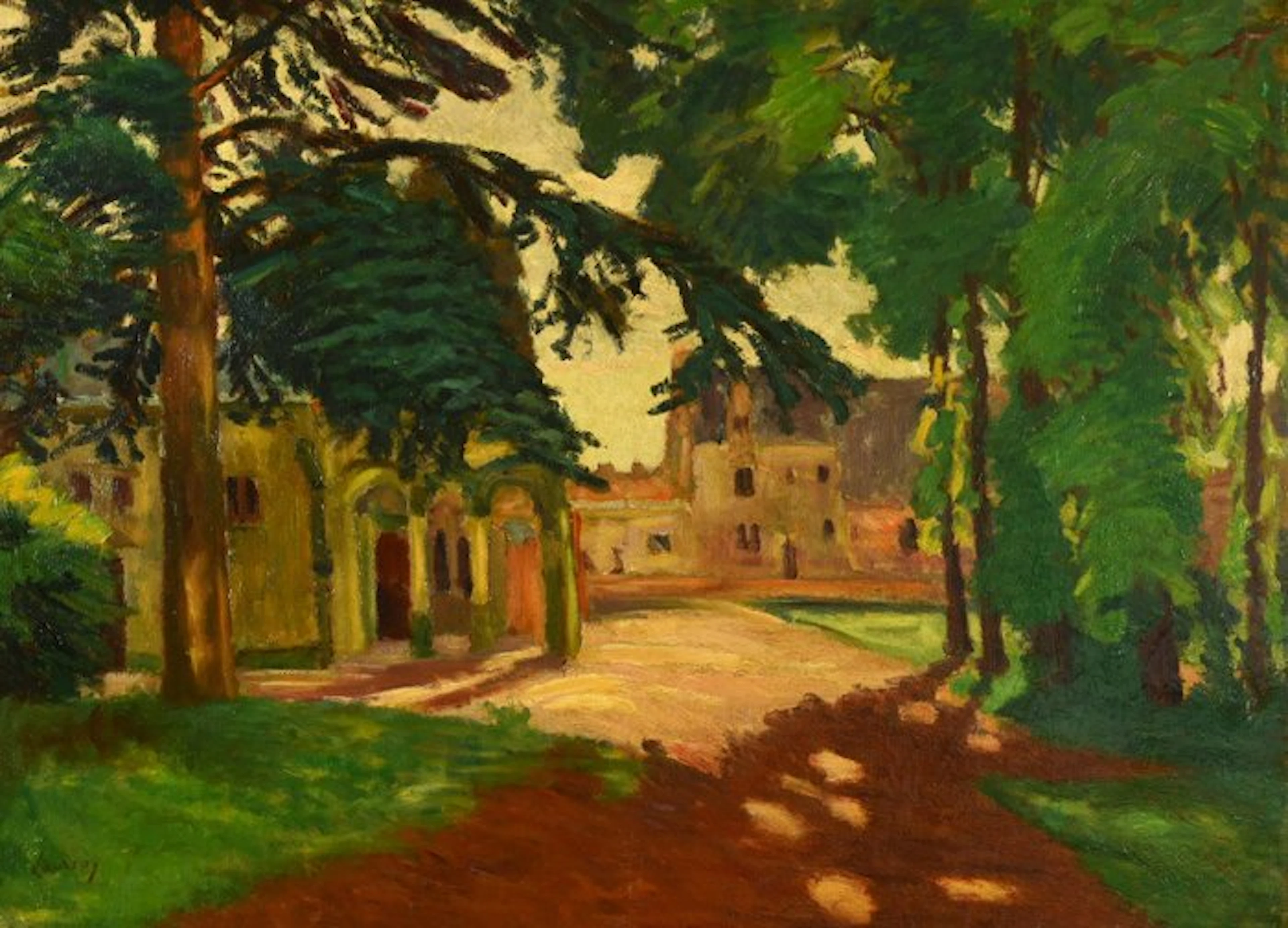 Abel Lauvray (1870-1950) - Propriété en Touraine