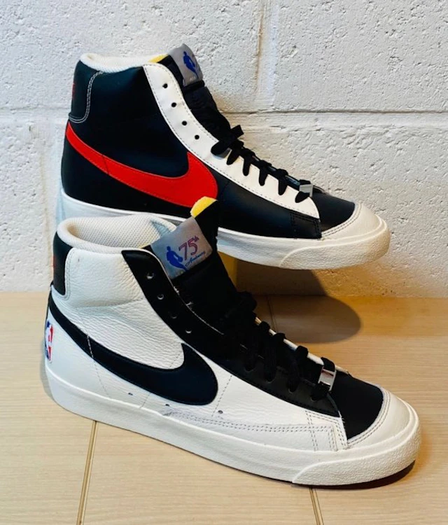 Nike - Blazer Mid Vintage NBA 75th Annif P48,5 - Sneakers...