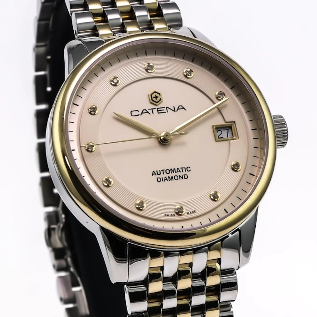 Catena - Diamond Swiss Automatic Watch - CAD028-1EM - No...