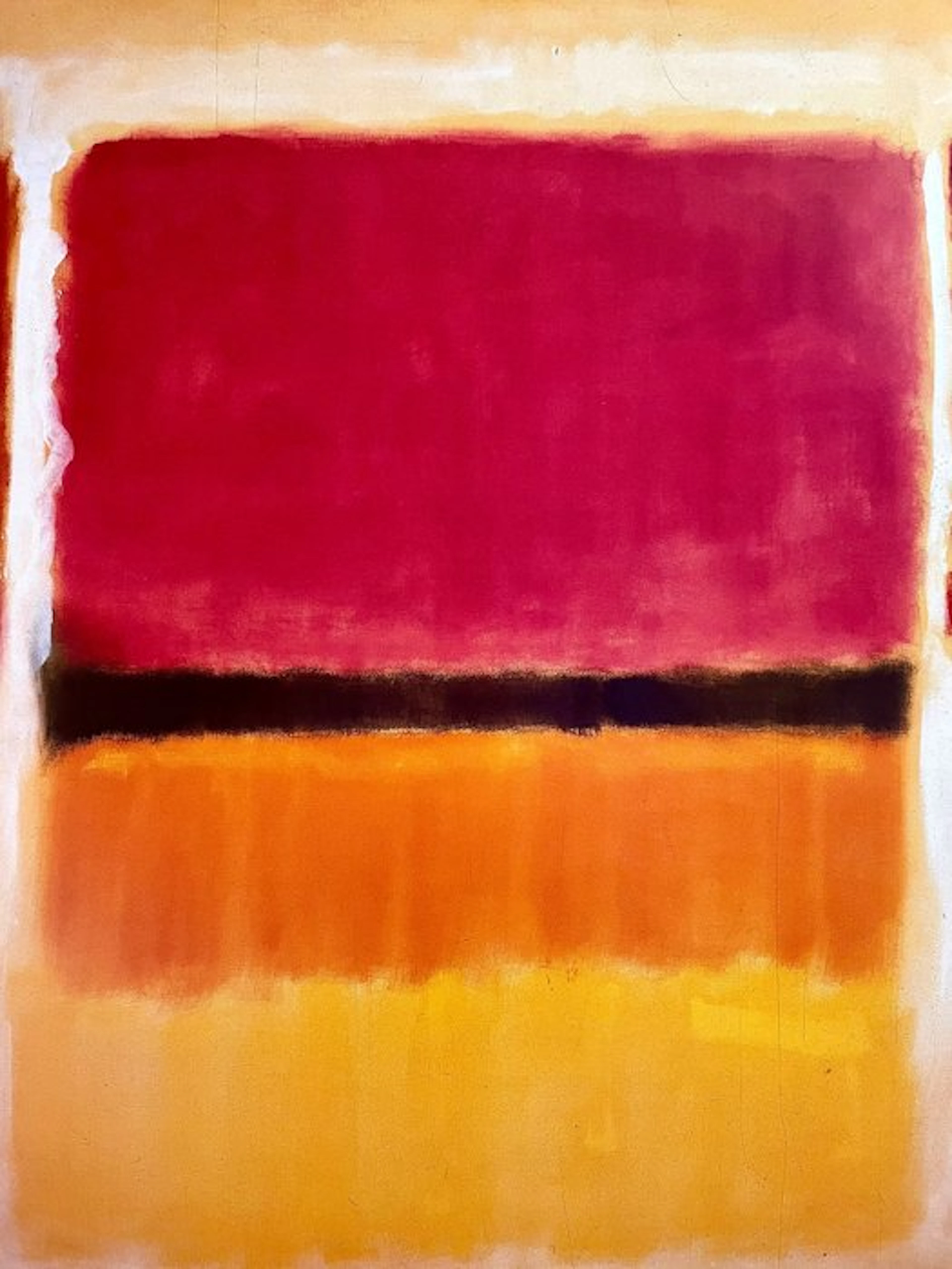 Mark Rothko - Untitled (Violet, Black, Orange, Yellow on White and Red) - 1990s